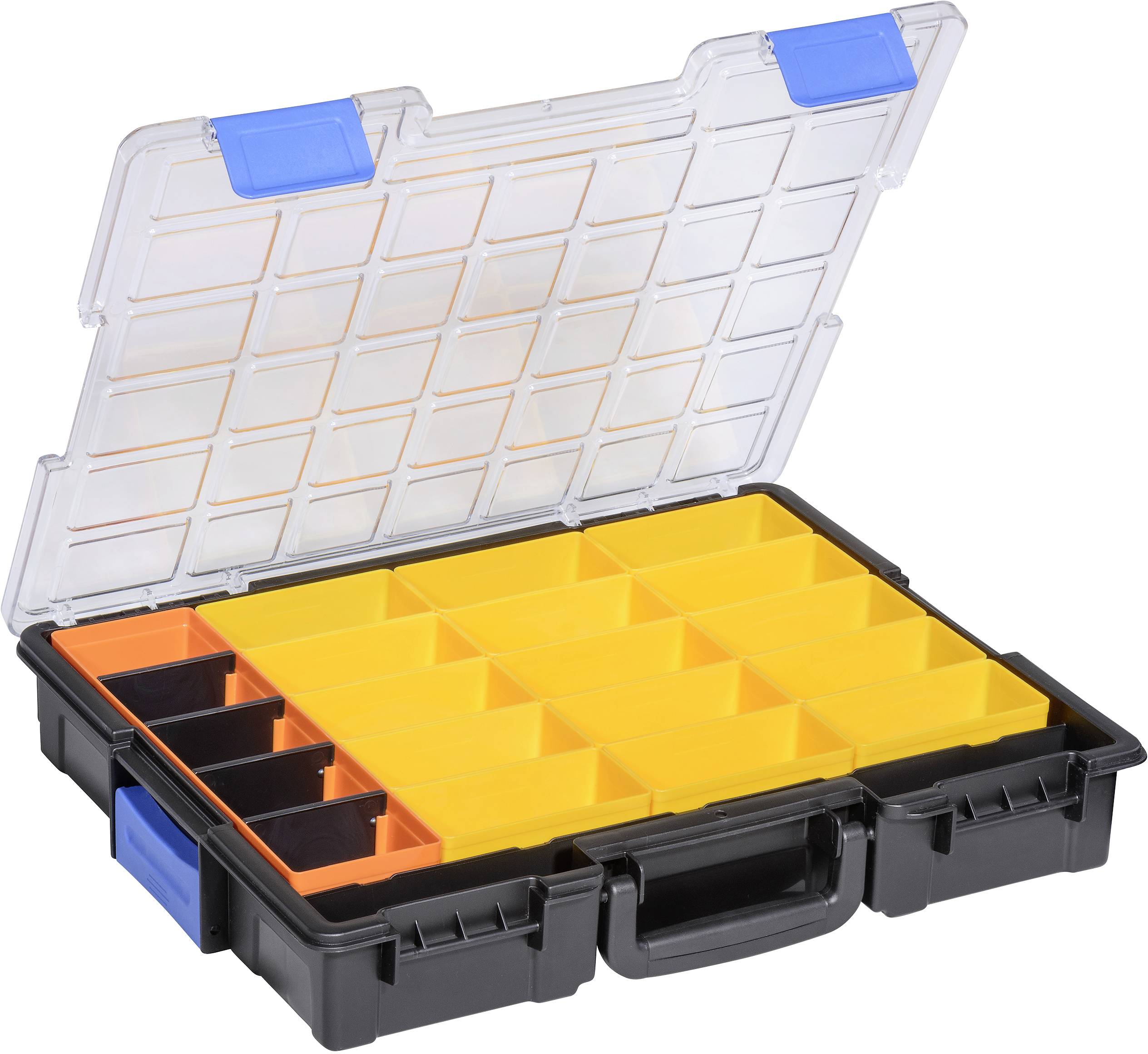 Allit EuroPlus Pro K44/21 Coffret de rangement (l x H x P) 440 x 76 x 355 mm Nombre de compartiments: 21 Contenu 1 pc(s)