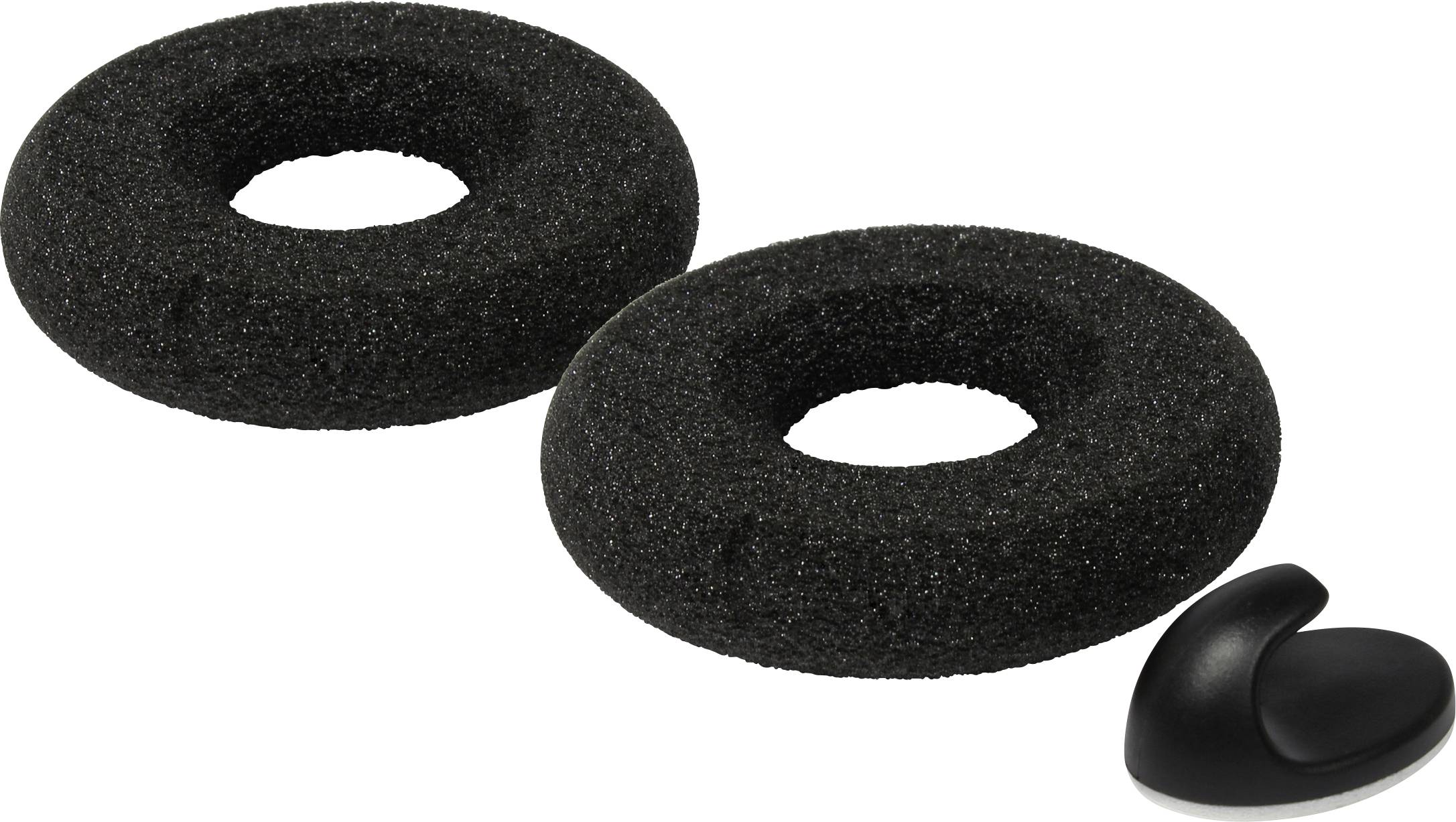 plusonic 6337-10.2P Micro-casque supra-auriculaire filaire Stereo noir téléphone