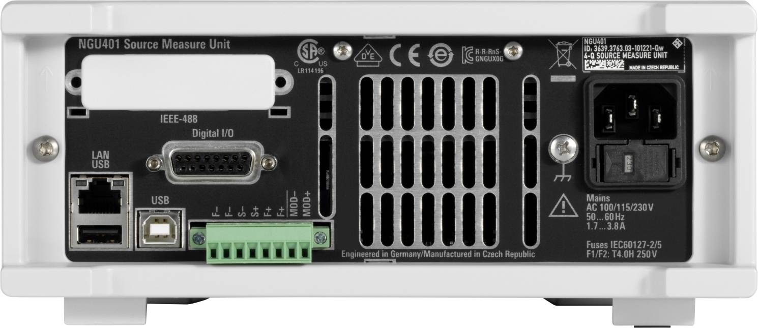 Rohde & Schwarz NGU401-G Analyseur de réseau avec fonction enregistreur