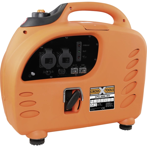 CrossTools CPG 2000 INV 4 temps groupe électrogène Inverter 2.4 kW 230 V 24 kg 2000 W CrossTools CPG 2000 INV 4 temps groupe électrogène Inverter 2.4 kW 230 V 24 kg 2000 W