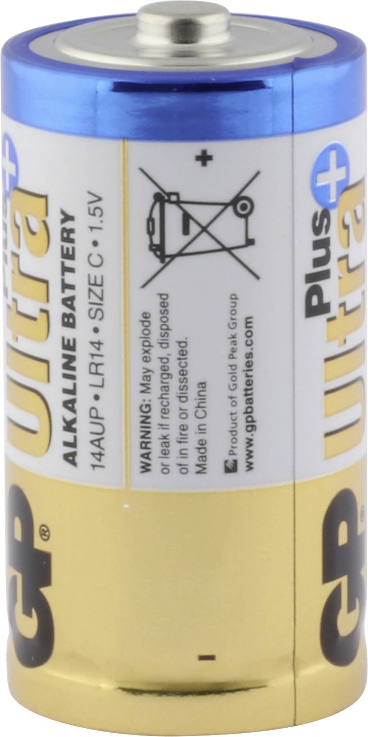 GP Ultra Pile LR14 (C) alcaline(s) 1.5 V 2 pc(s)