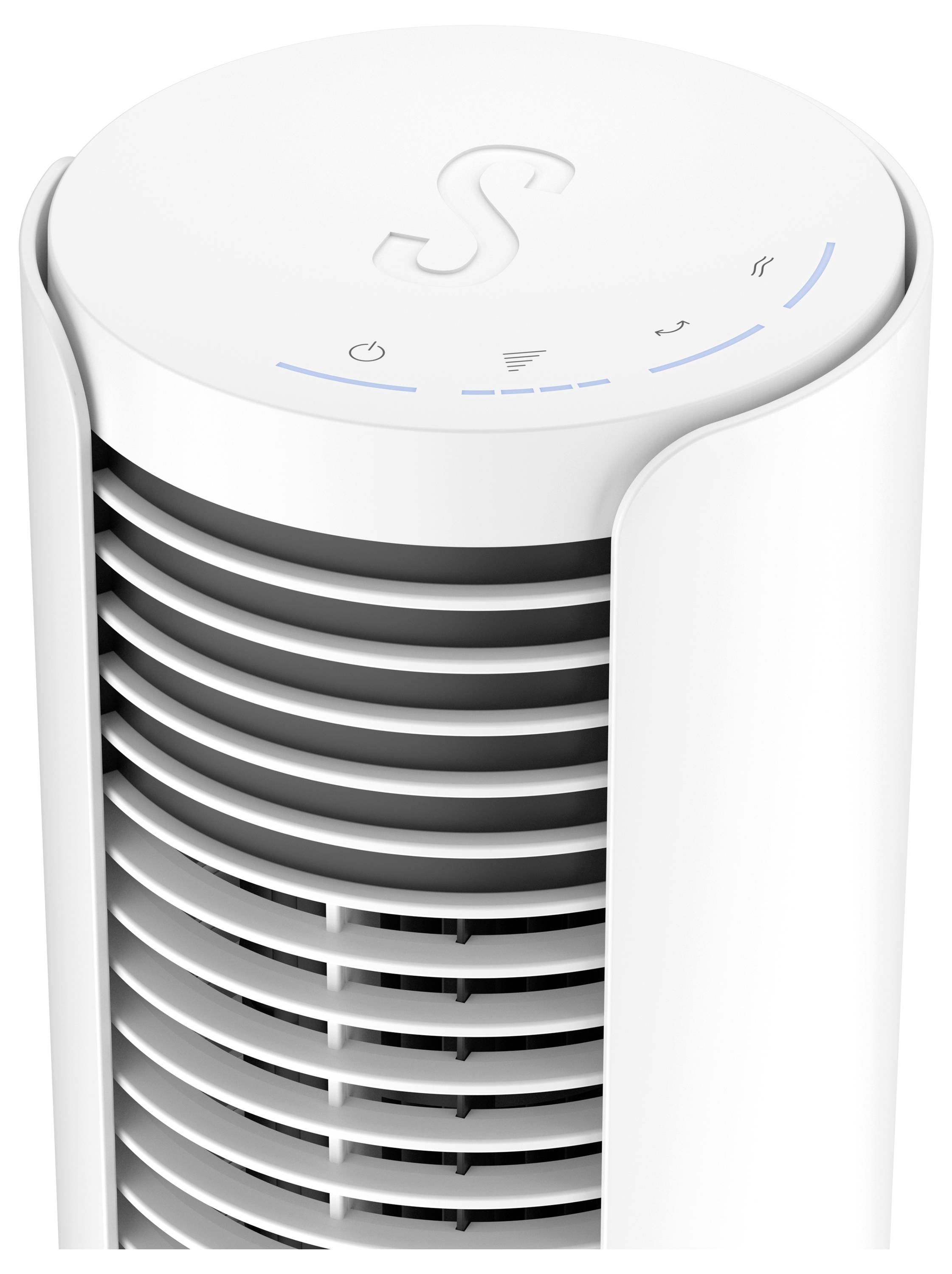 Stadler Form Peter little Ventilateur de table 9 W (Ø x H) 10.9 cm x 361 mm blanc pivotant