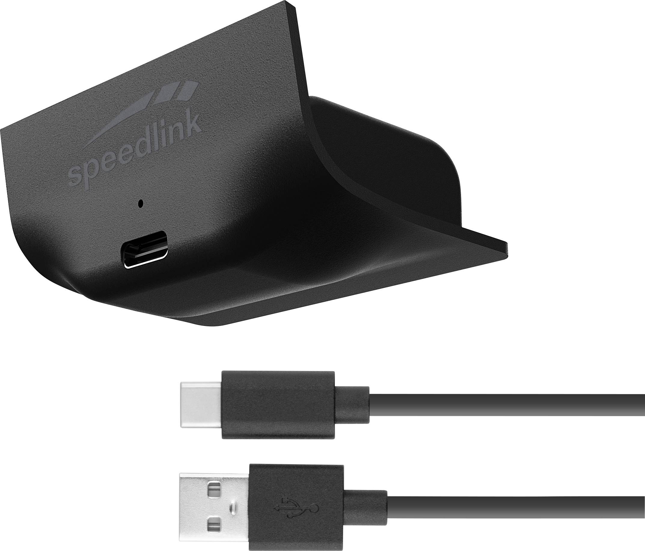 SpeedLink PULSE X Play & Charge Kit Station de charge pour manette Xbox Series, Xbox One S, Xbox Series X