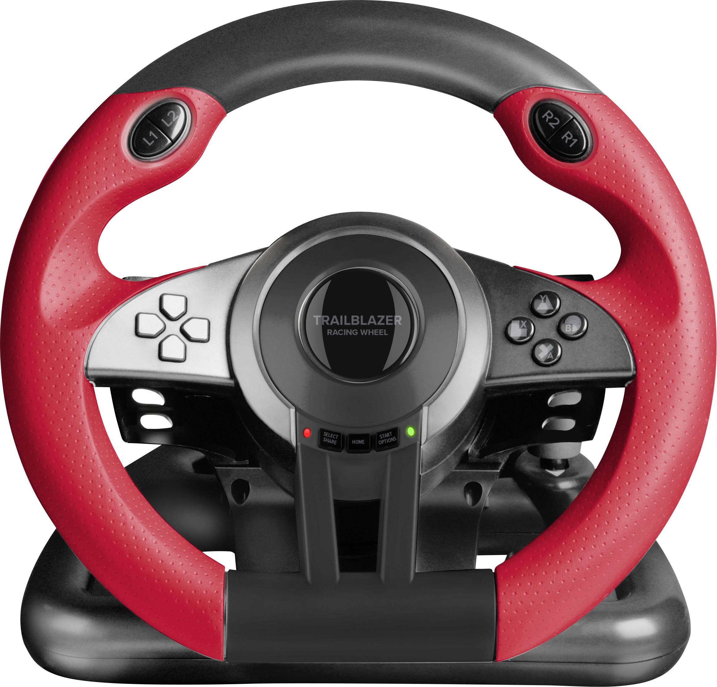 SpeedLink TRAILBLAZER Racing Wheel Volant USB PlayStation 3, PlayStation 4, PlayStation 4 Slim, PlayStation 4 Pro, PC, Xbox One