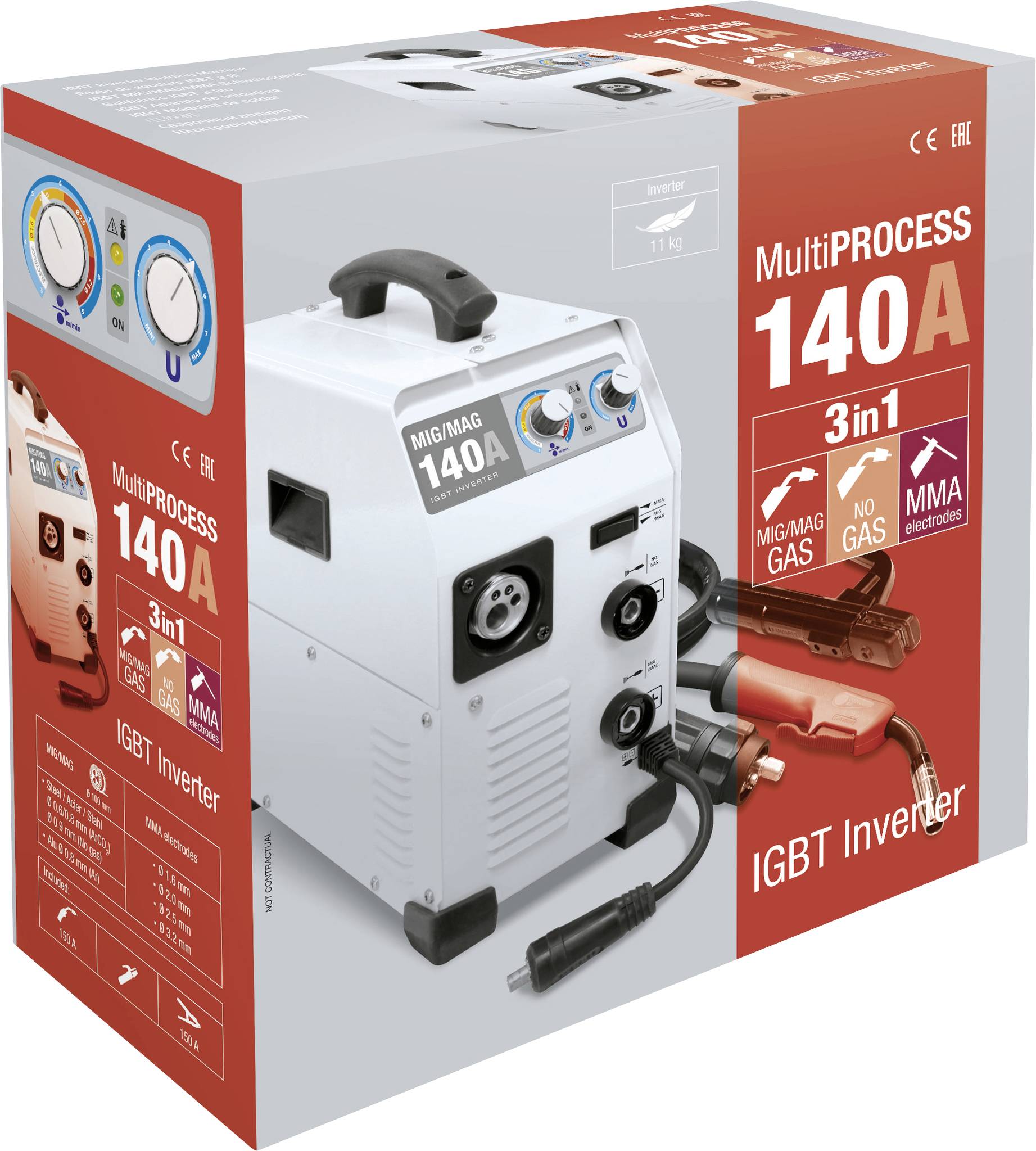 GYS EASYMIG 140 Poste à souder MIG/MAG 30 - 140 A