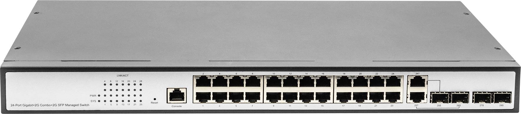 Switch réseau RJ45/SFP 19" Digitus DN-80221-3 24+4 ports