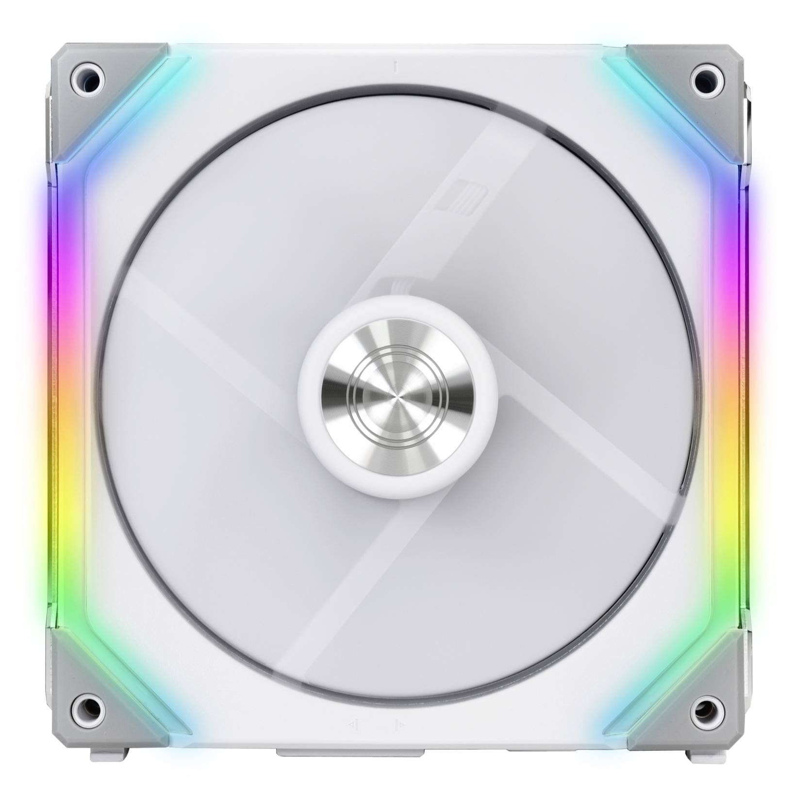 Lian Li UF-SL140-2W Ventilateur pour PC blanc (l x H x P) 140 x 140 x 25 mm avec éclairage LED