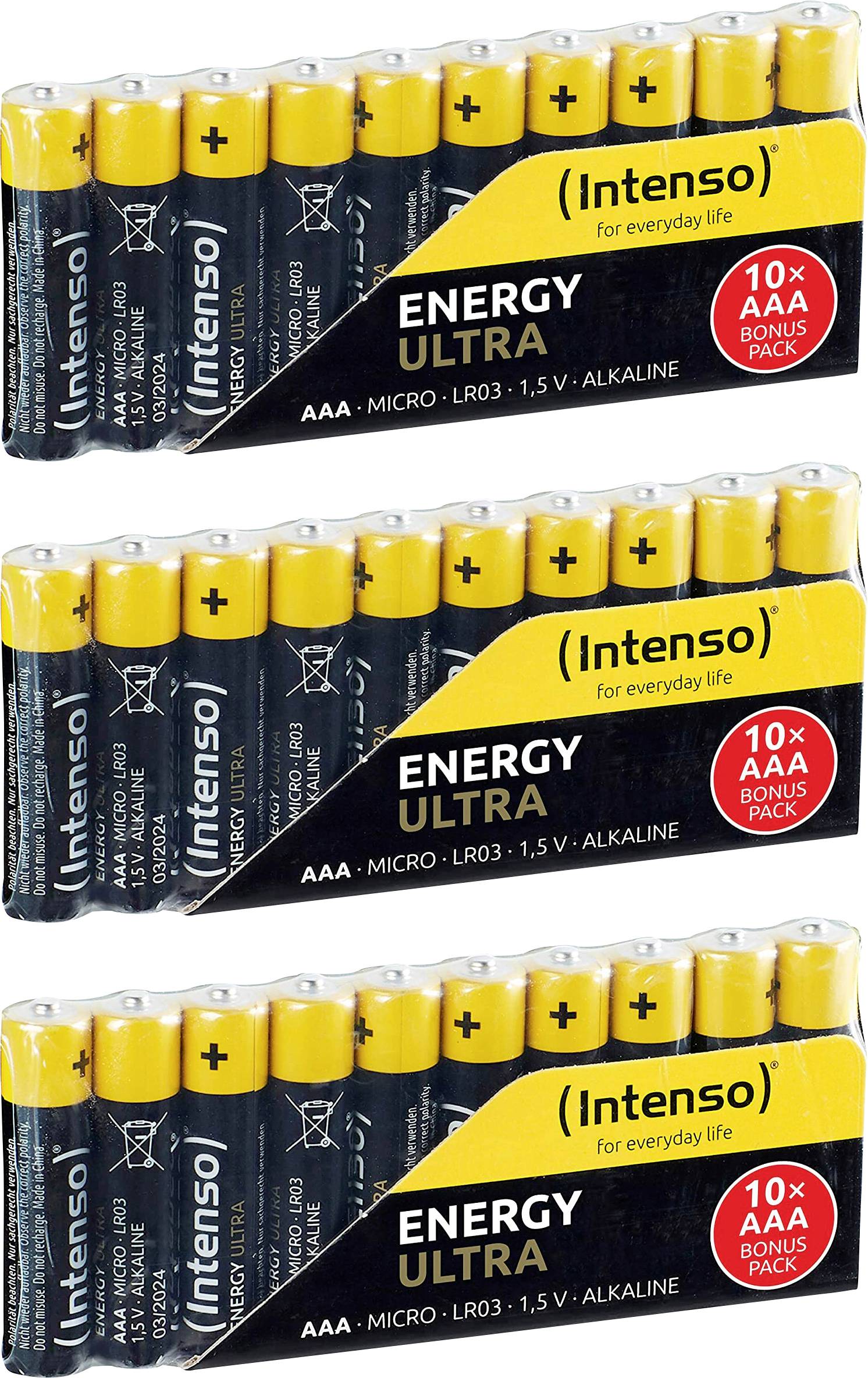 Intenso Pile LR3 (AAA) alcaline(s) 1.5 V 1 set