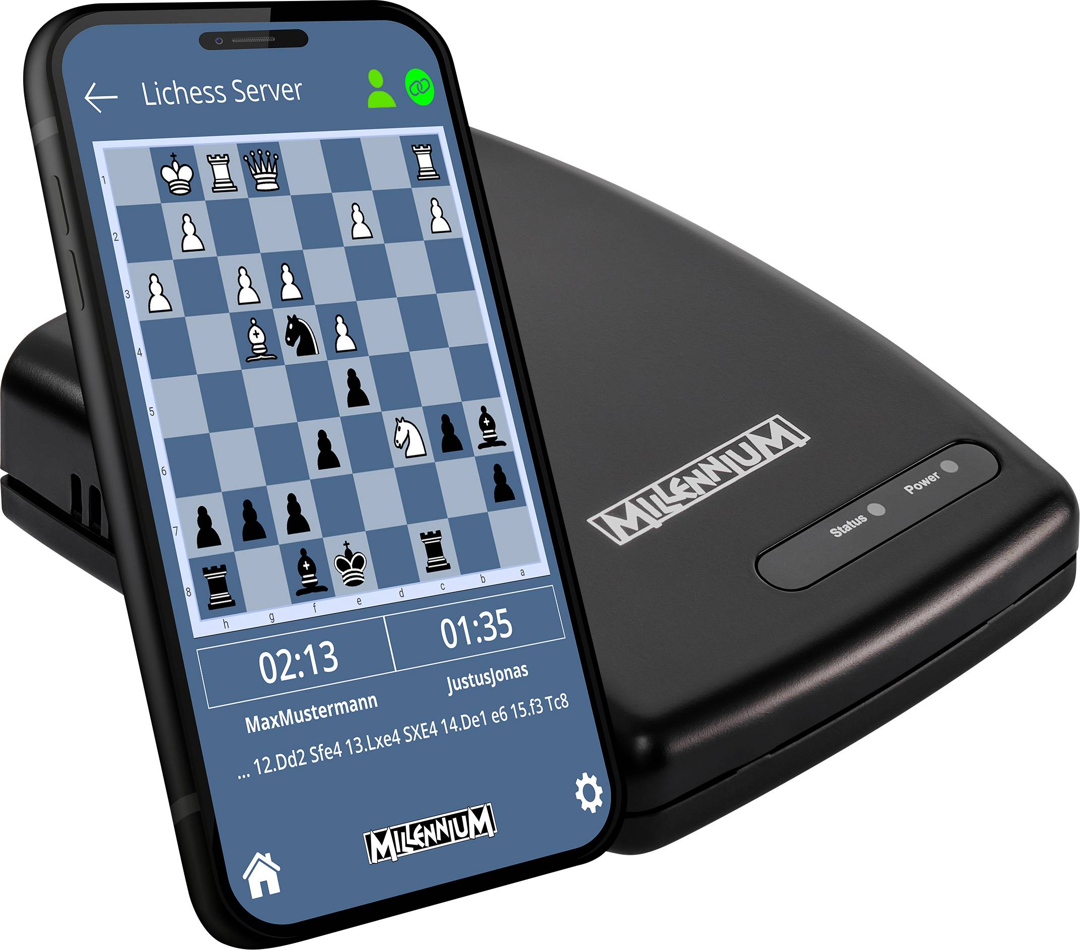 Millennium Exclusive Luxe Edition Jeu d'échecs électronique