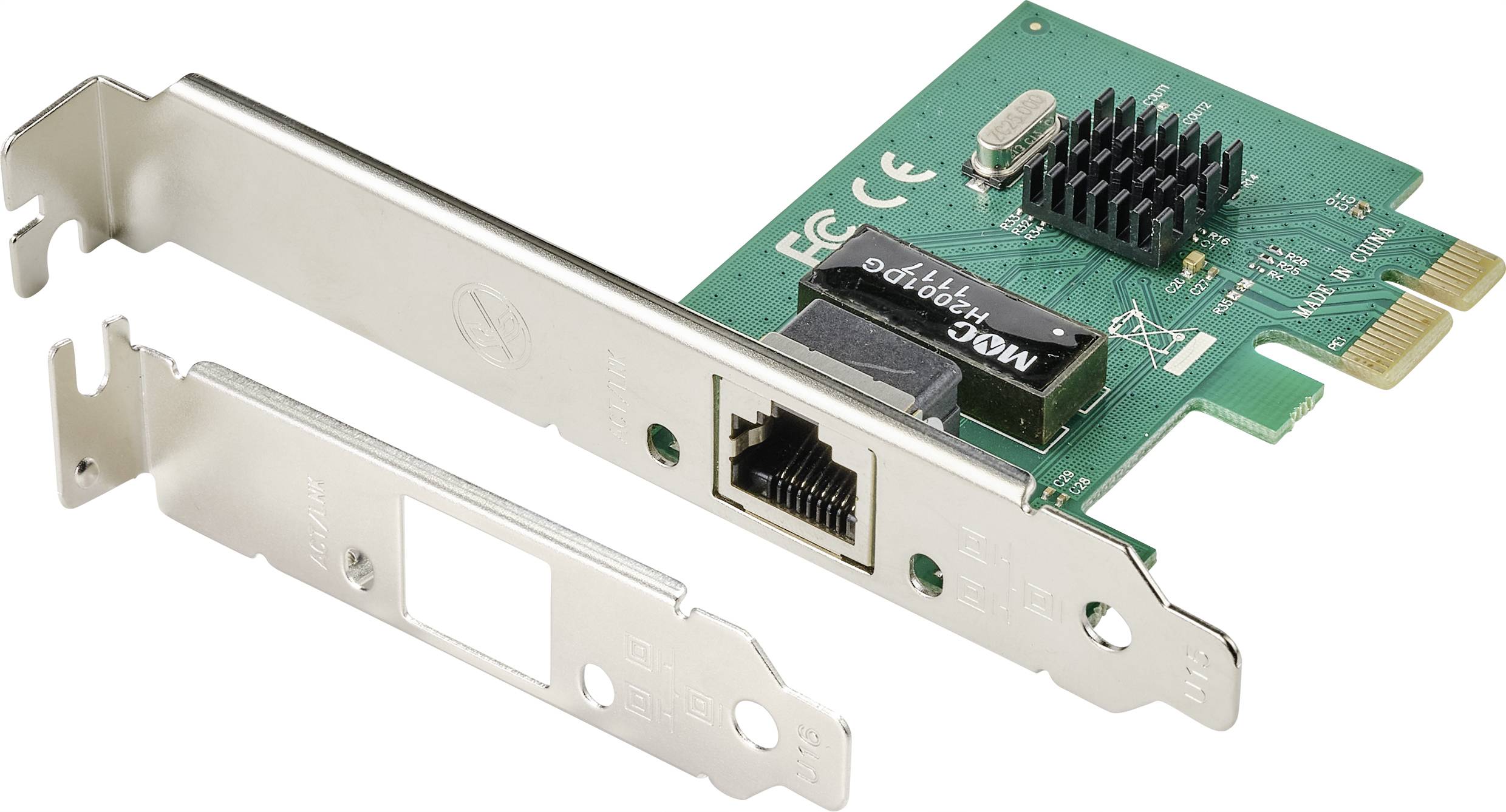 Carte réseau Renkforce RF-4752948 1 GBit/s Gigabit-LAN (1 Gbit/s)