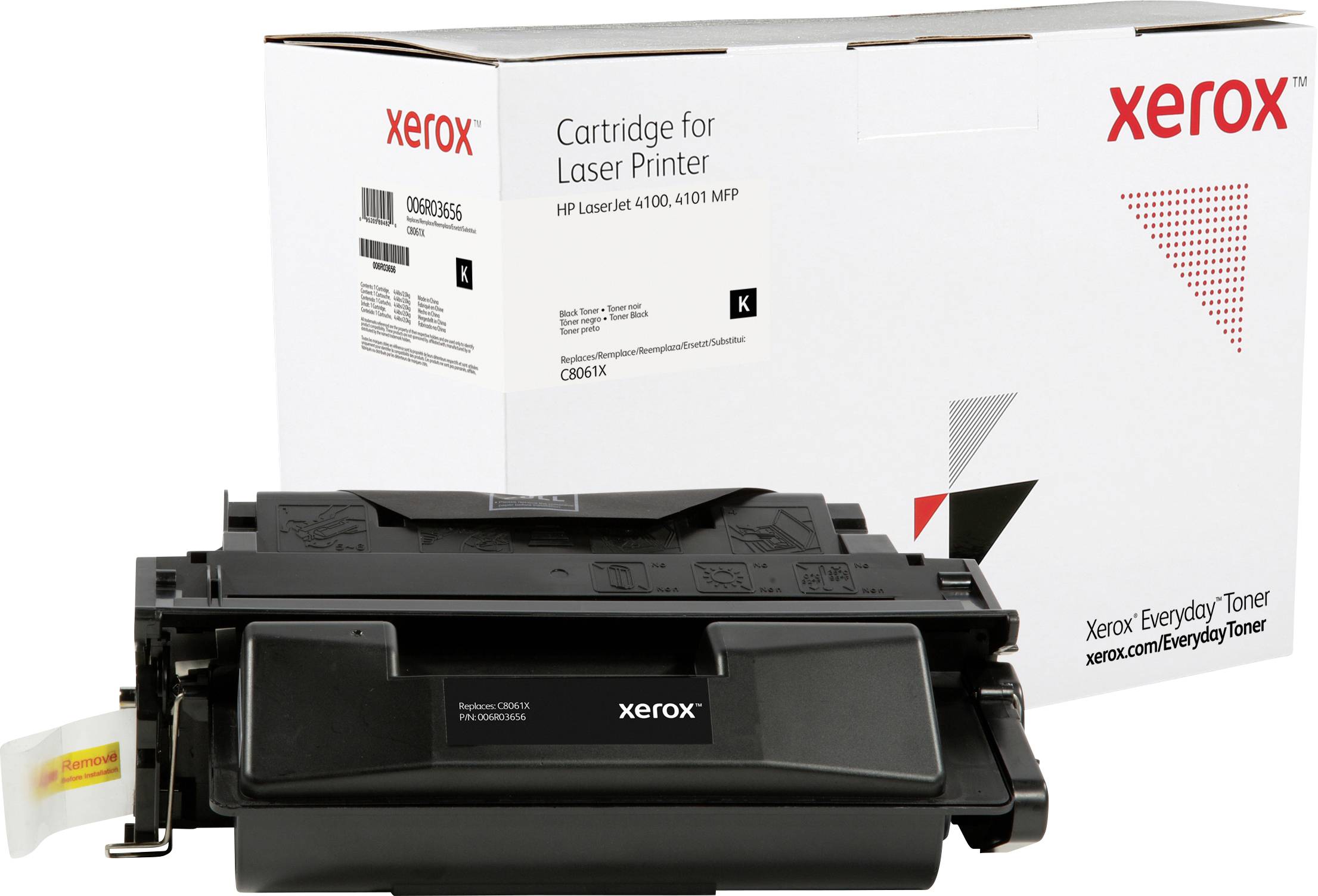 Xerox Toner remplace HP 61X, C8061X compatible noir 10000 pages Everyday™ Toner 006R03656