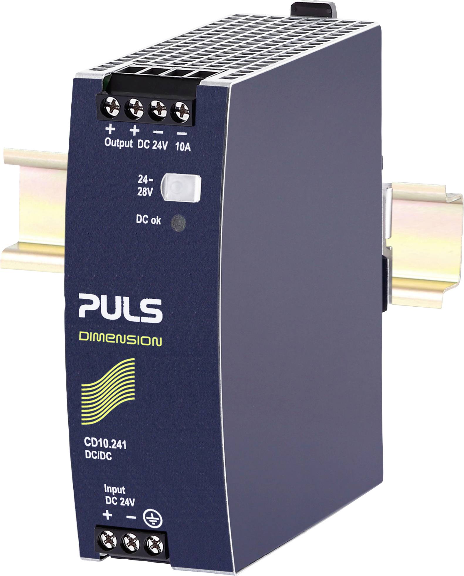 PULS CD10.241 Convertisseur CC/CC 24 V/DC 240 W Contenu 1 pc(s)