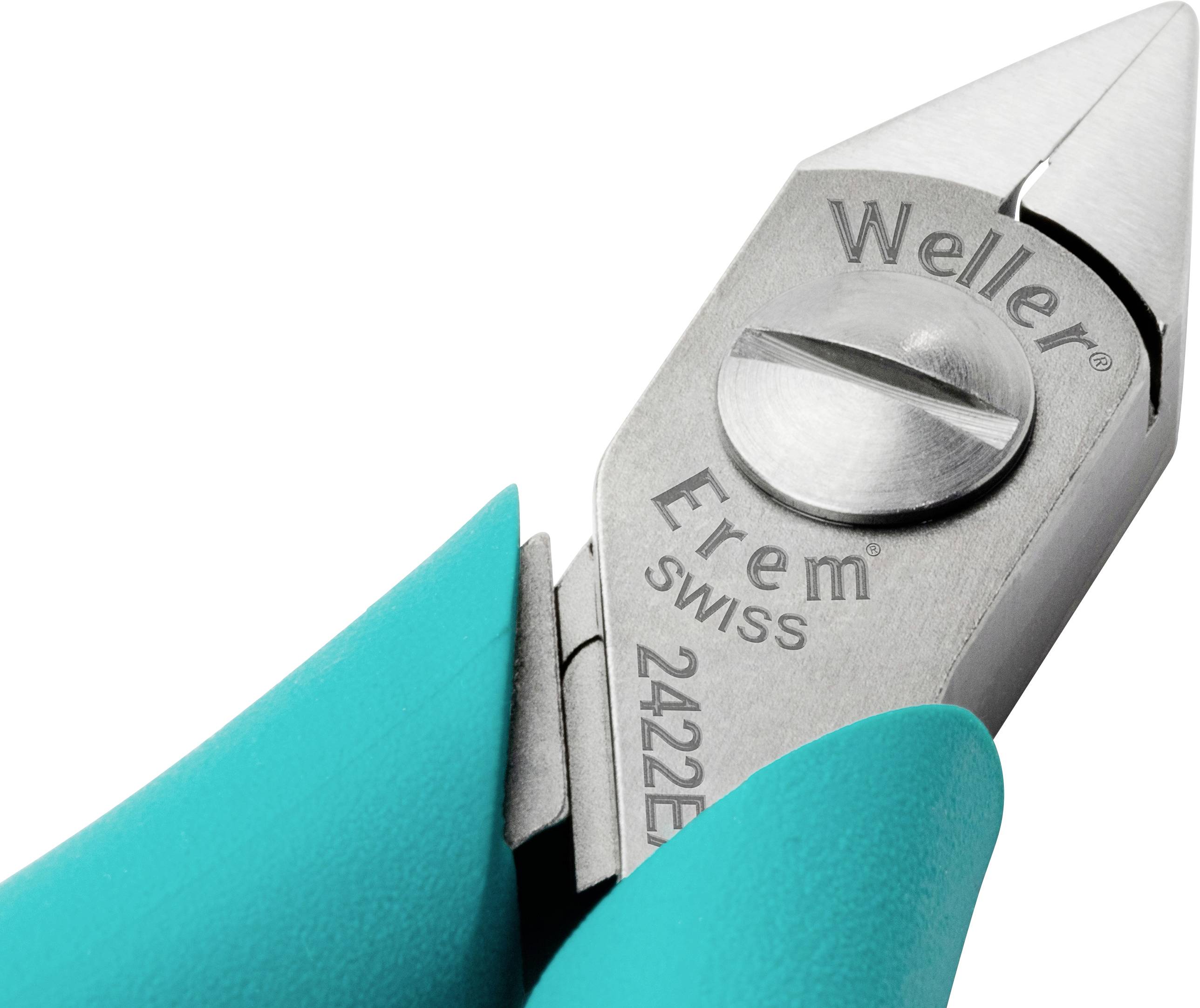 Weller Erem® 2422EA antistatique (ESD) Pince coupante diagonale 130 mm