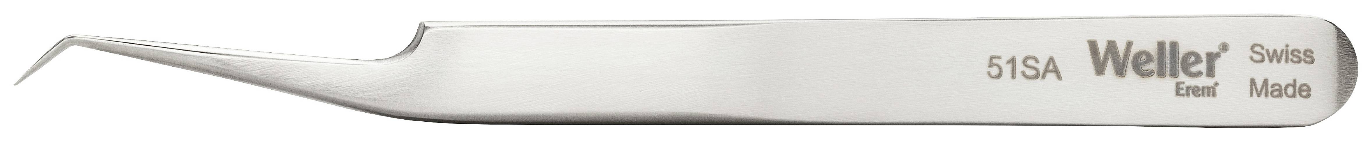 Weller Erem® 51SA Pince brucelle de précision pointue, courbée à 30°, extra-fine 115.00 mm
