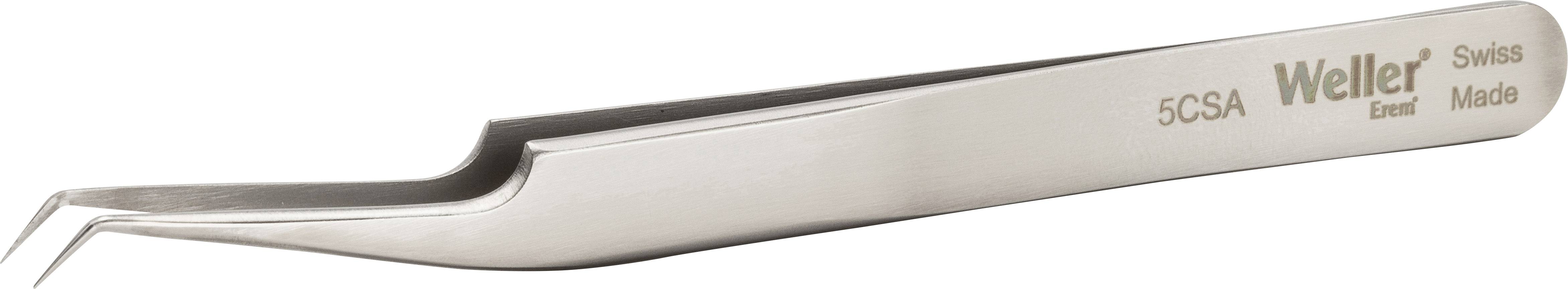 Weller Erem® 5CSA Pince brucelle de précision pointue, courbée à 30°, extra-fine 115.00 mm