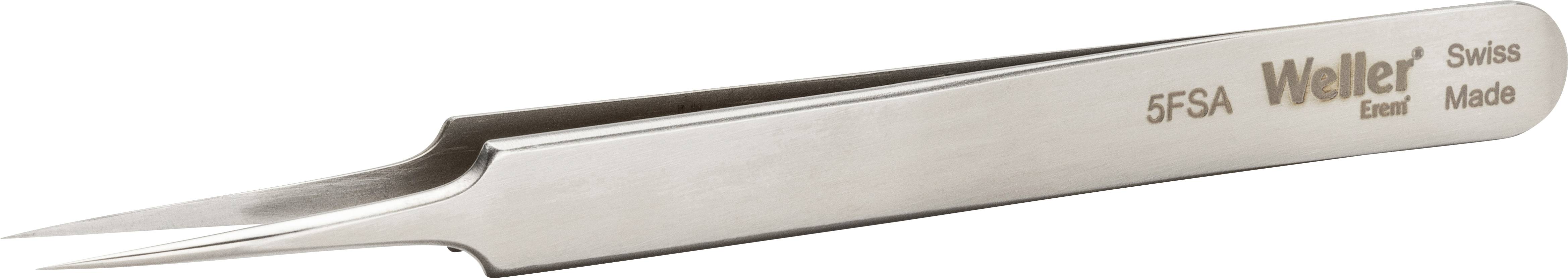 Weller Erem® 5FSA Pince brucelle de précision pointue, extra fine 110.00 mm