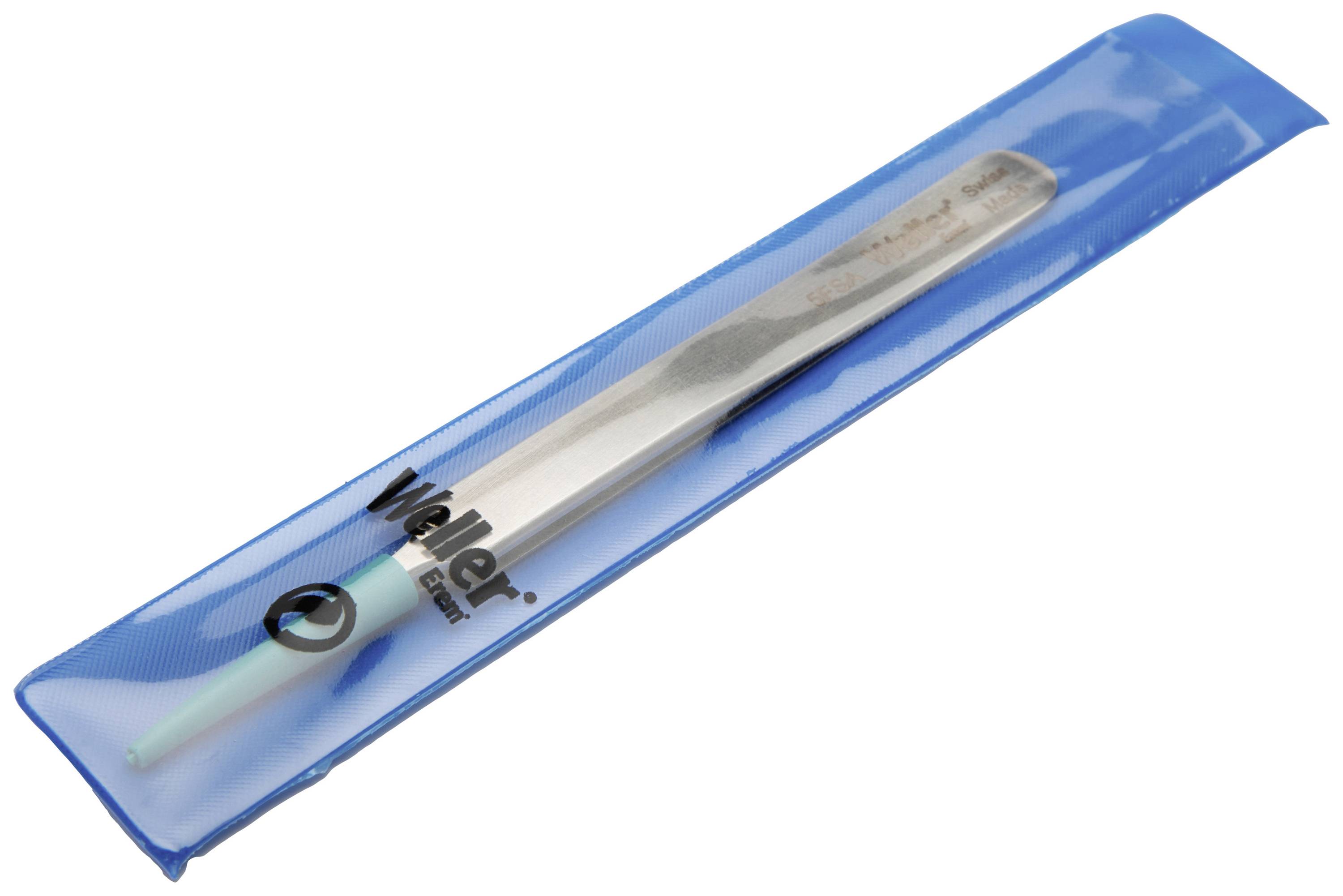Weller Erem® 5FSA Pince brucelle de précision pointue, extra fine 110.00 mm