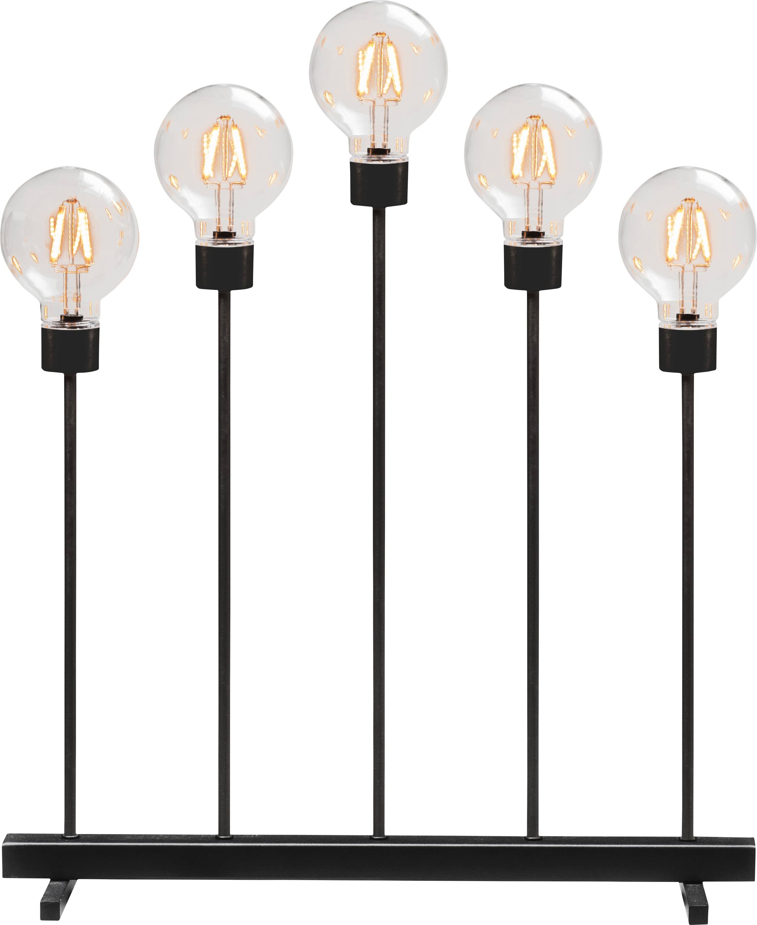 Konstsmide 3964-710TR Lanterne à LED ambré LED noir CEE: F (A - G)