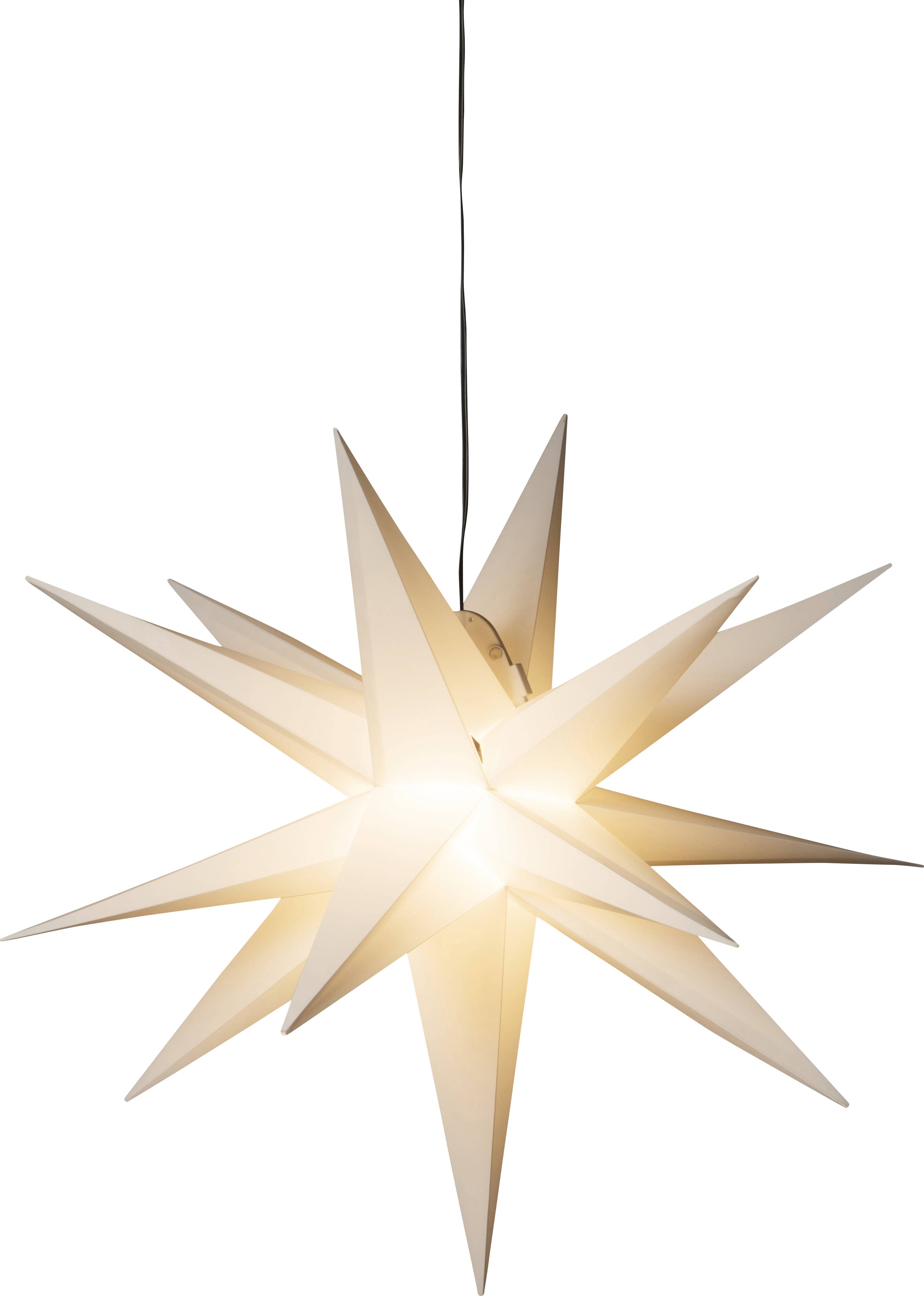 Konstsmide 5970-200 Étoile de Noël étoile blanc chaud LED blanc CEE: G (A - G)