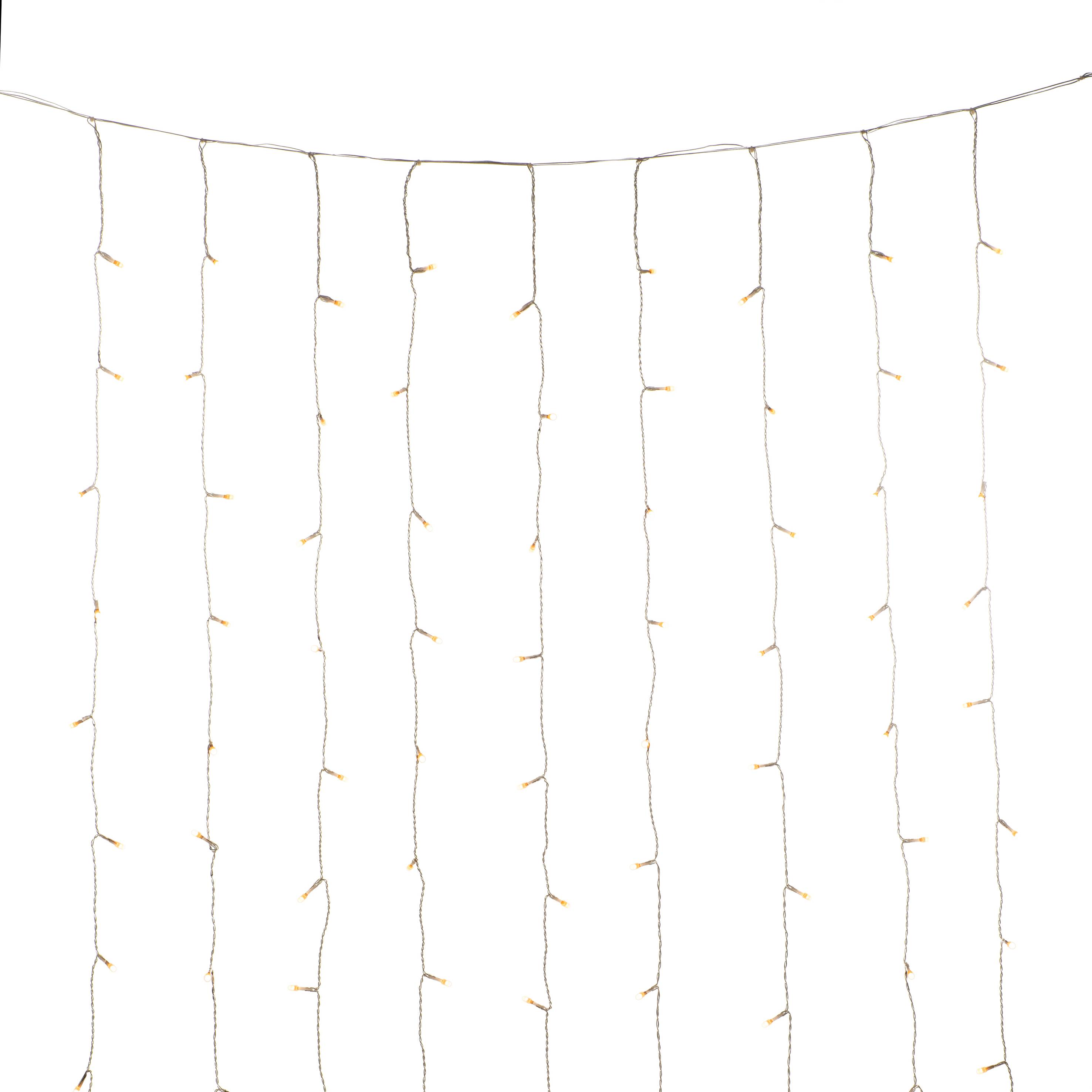 Konstsmide Guirlande lumineuse stalactites, effet chute de neige pour l'extérieur CEE: F (A - G) 320 LED ambré