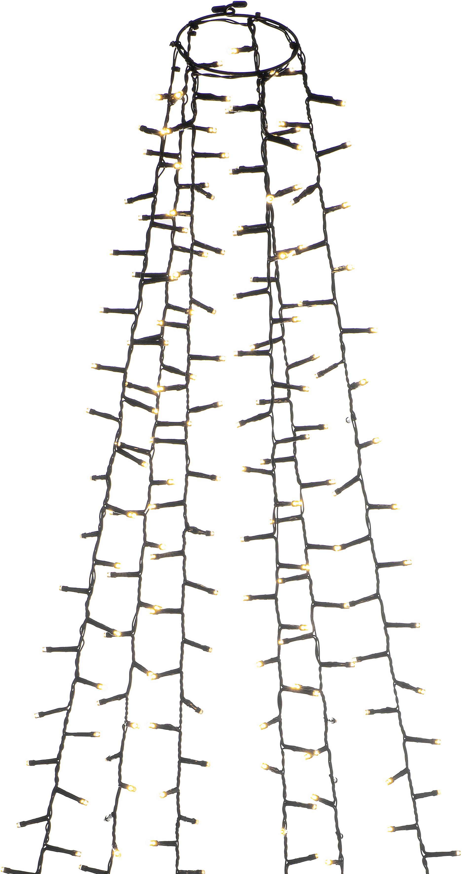 Konstsmide 6651-100 Lampe LED pour sapin pour l'extérieur CEE: E (A - G) sur secteur Nombre de lumière 1080 LED blanc chaud