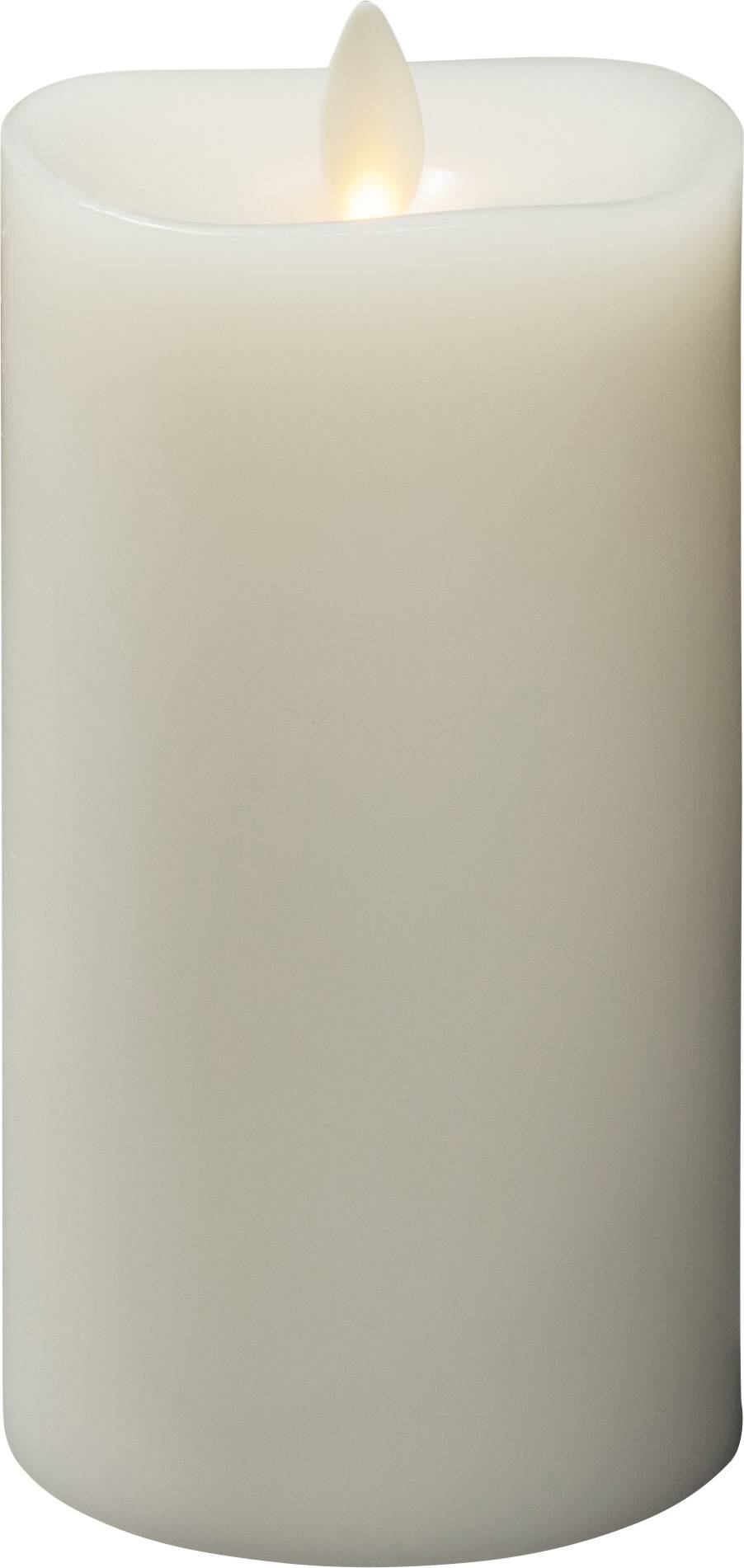 Konstsmide 1602-115 Bougie à LED blanc crème blanc chaud (Ø x H) 76 mm x 165 mm