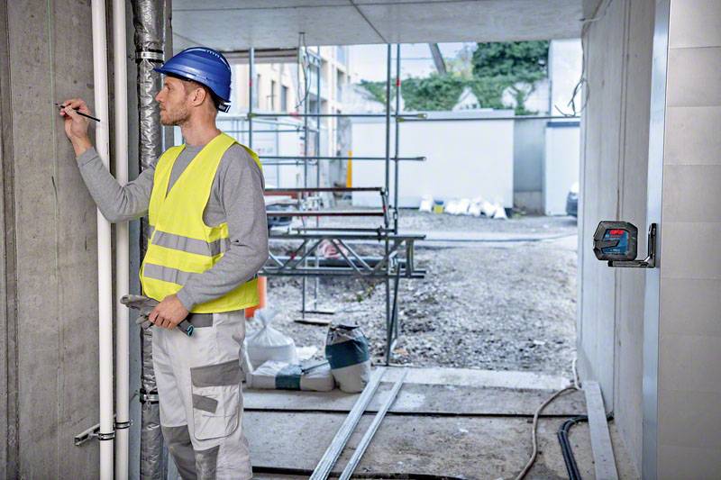 Bosch Professional GLL 2-15 G Laser à lignes avec sacoche Portée (max.): 15 m