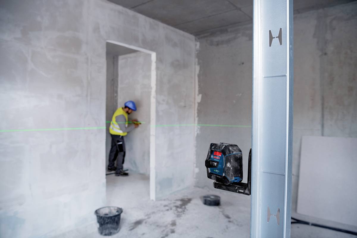 Bosch Professional GLL 2-15 G Laser à lignes avec sacoche Portée (max.): 15 m