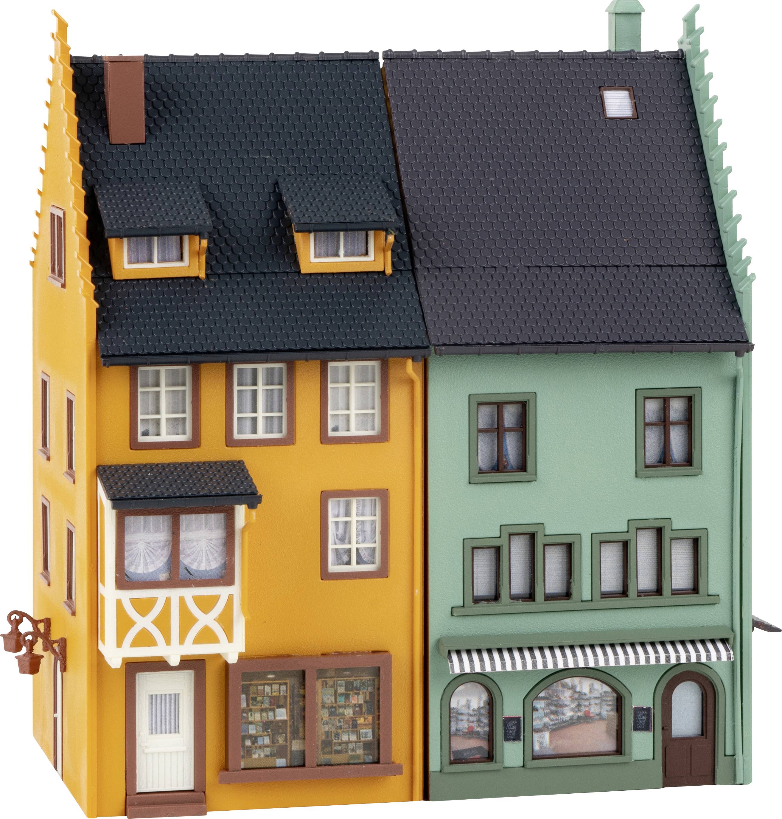Faller 130710 H0 Maisons en rangée petite ville 2 pièces