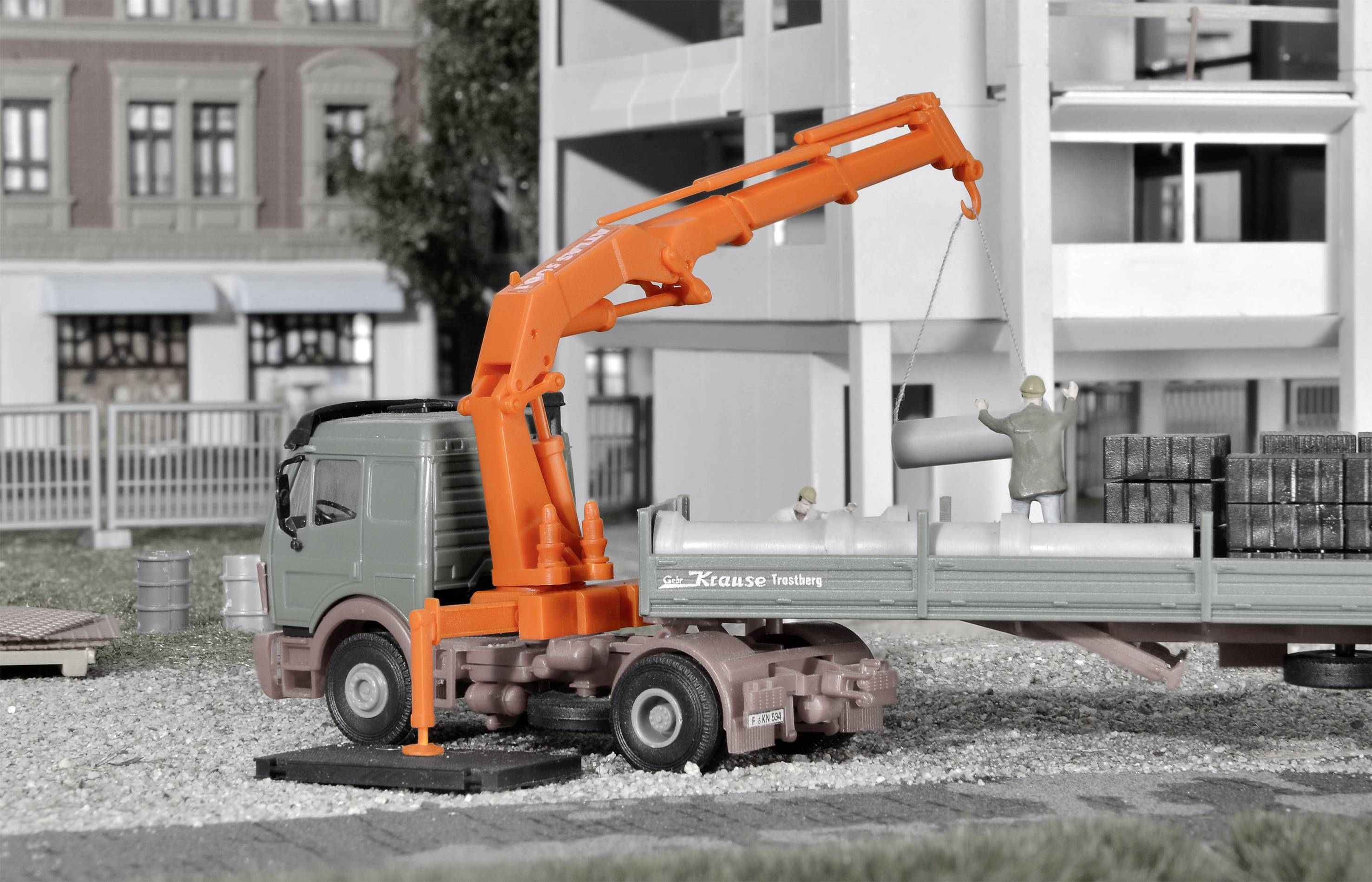 Kibri 10988 H0 Atlas Grues de chargement, 2