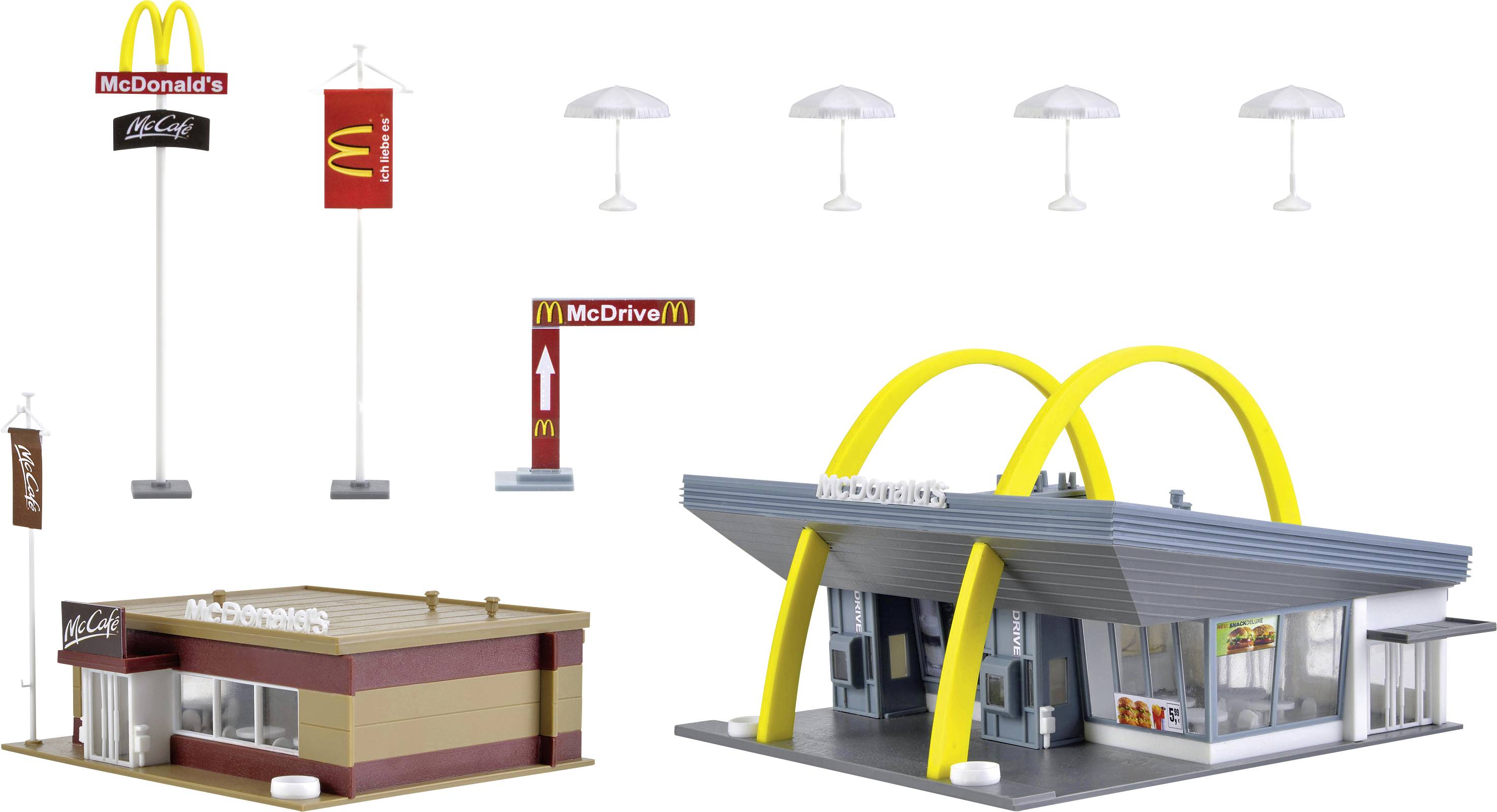 Vollmer 43635 H0 Restaurant rapide McDonald's avec Mccafé