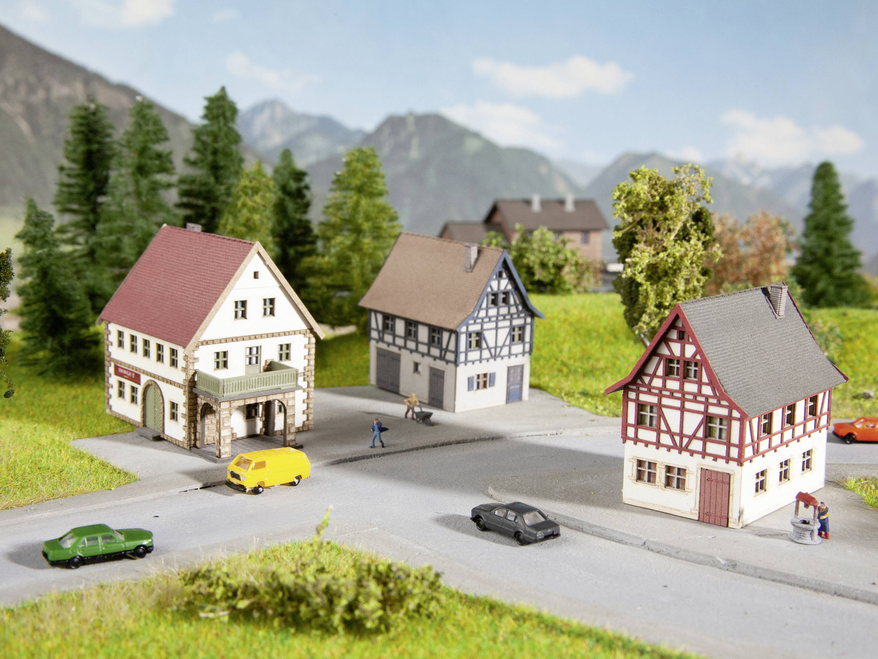 Set de 3 petites maisons NOCH 44310 Z