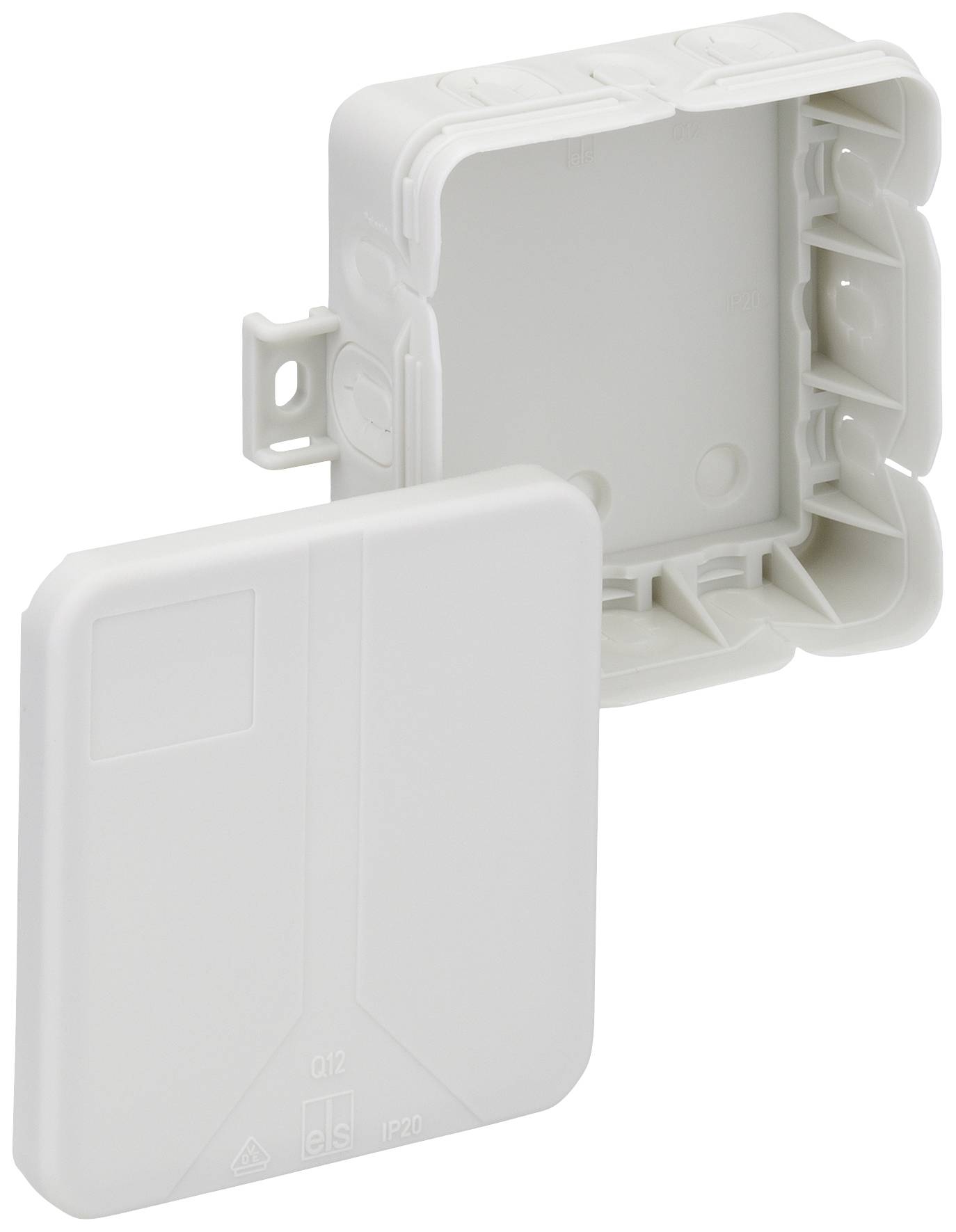 Spelsberg 33491201 Boîte de raccordement (L x l x H) 85 x 85 x 37 mm gris IP20