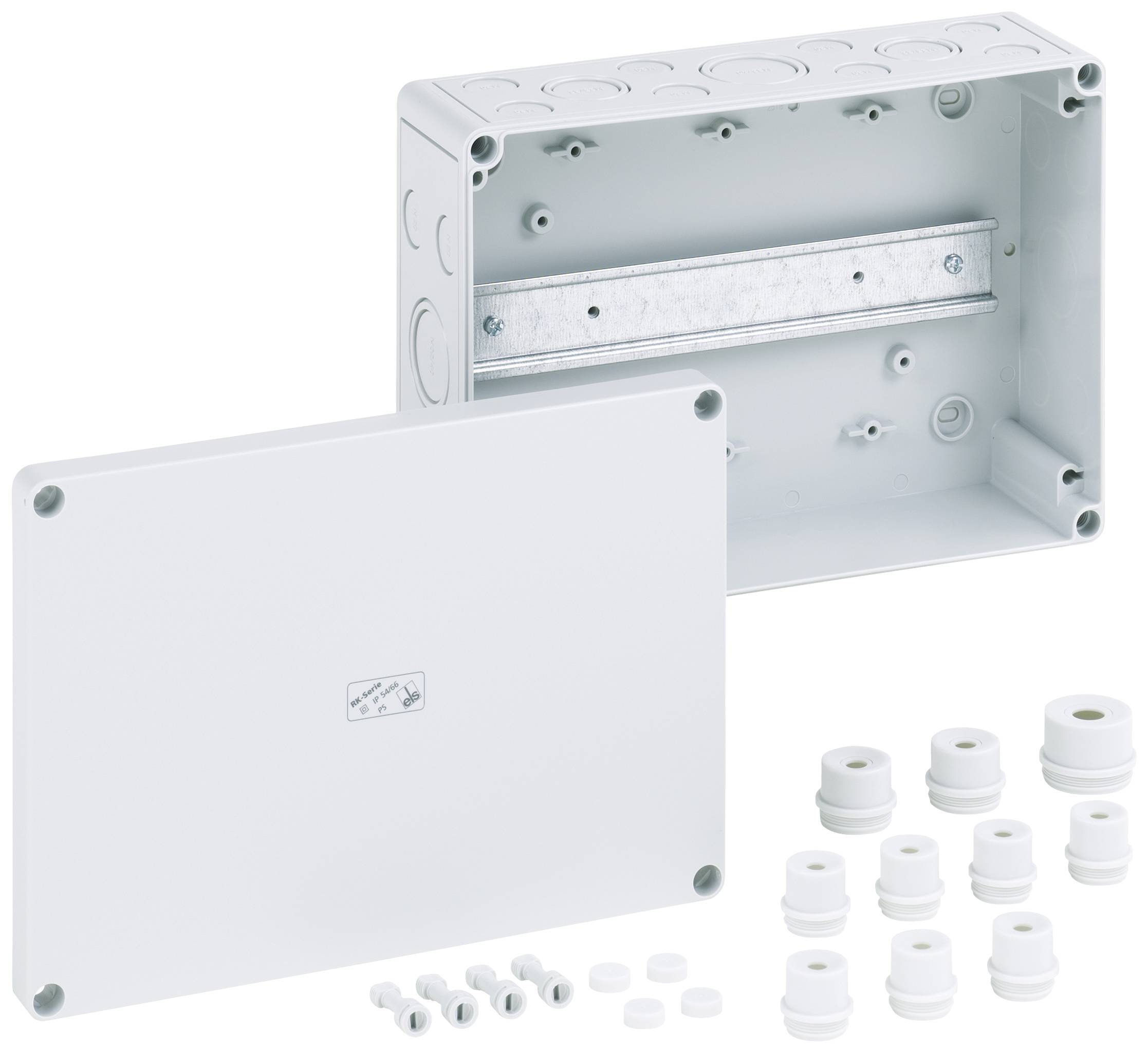 Spelsberg RKi 4/34-L Boîtier pour bloc de jonction 180 x 254 x 90 plastique gris 1 pc(s)