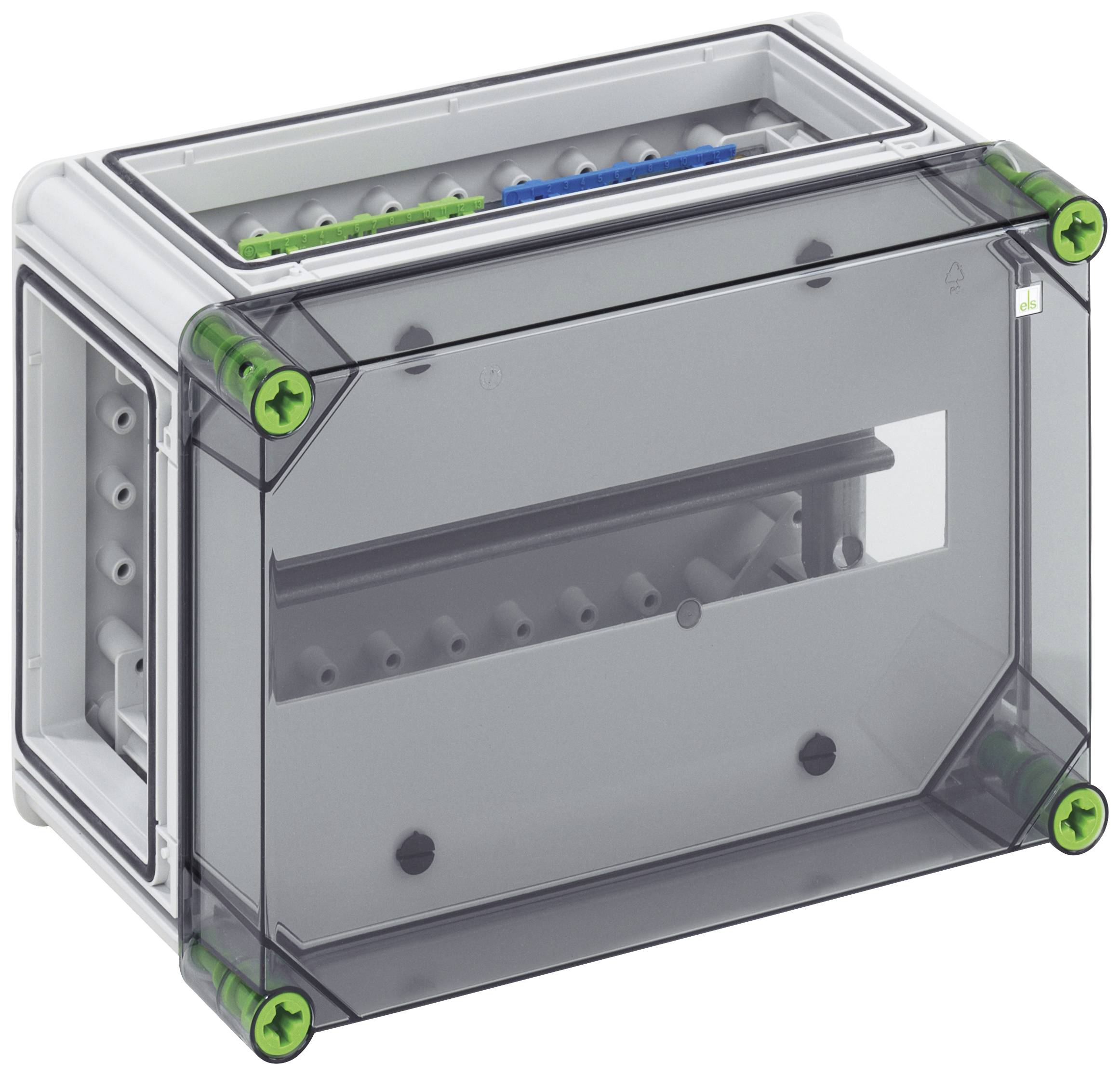 Spelsberg 1511401 GTA 114-t Coffret de distribution Nombre de divisions = 14 Nbr de rangées = 1 Contenu 1 pc(s)