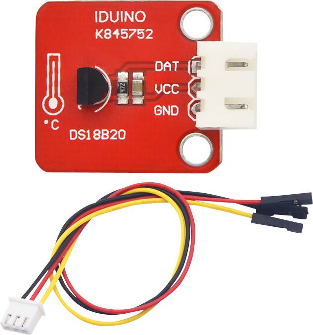 Iduino SE029 Capteur de température 1 pc(s) Convient pour (kits de développement): Arduino