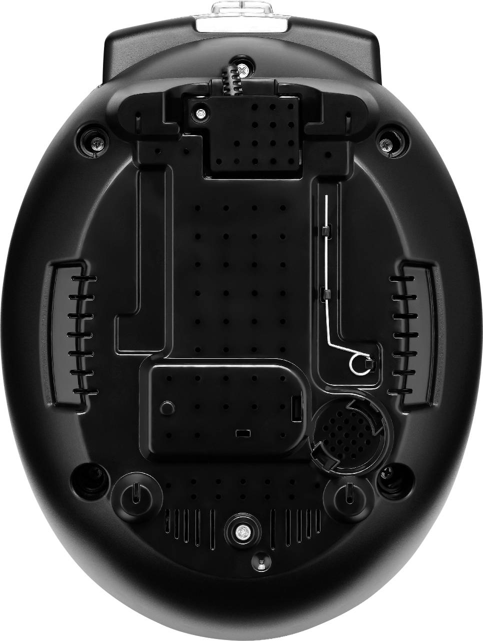 Cuckoo CRP-R0607F Cuiseur à riz noir, marron rouille avec fonction de cuisson-vapeur