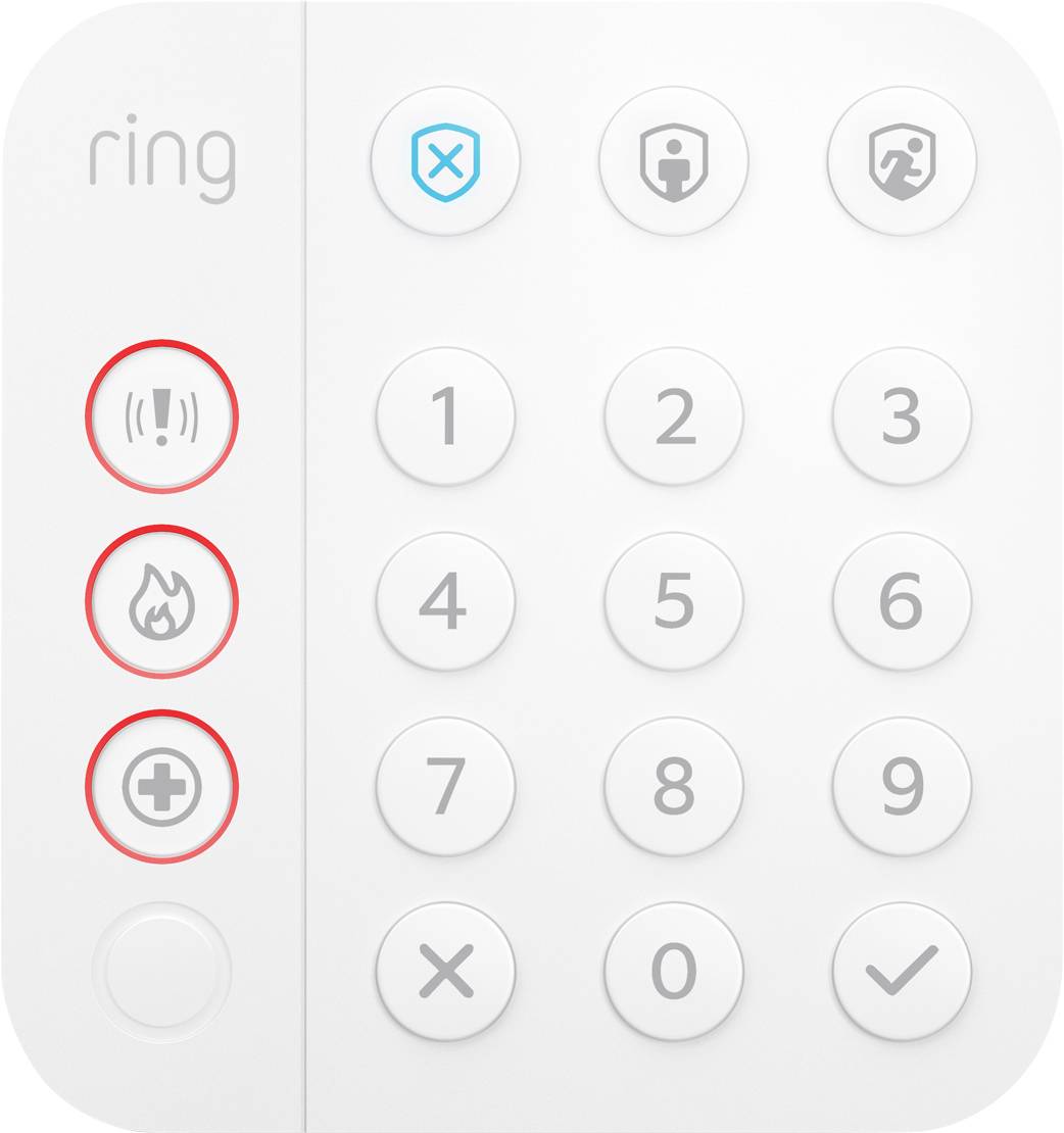 ring Alarm Keypad (2nd Gen) 4AK1SZ-0EU0 Accessoire pour système d'alarme sans fil Clavier