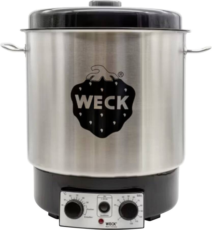 WECK WAT 25 Stérilisateur/distributeur de boissons chaudes acier inoxydable, noir