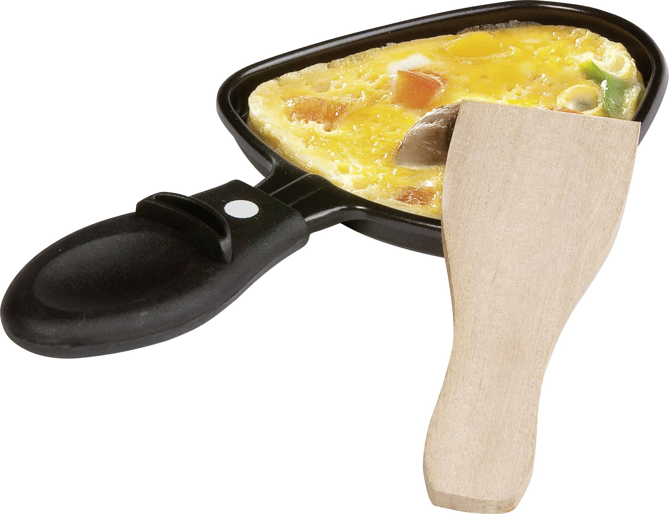 DOMO DO9038G Appareil à raclette fonction grill, revêtement anti-adhésif, voyant lumineux, 8 poêlons noir