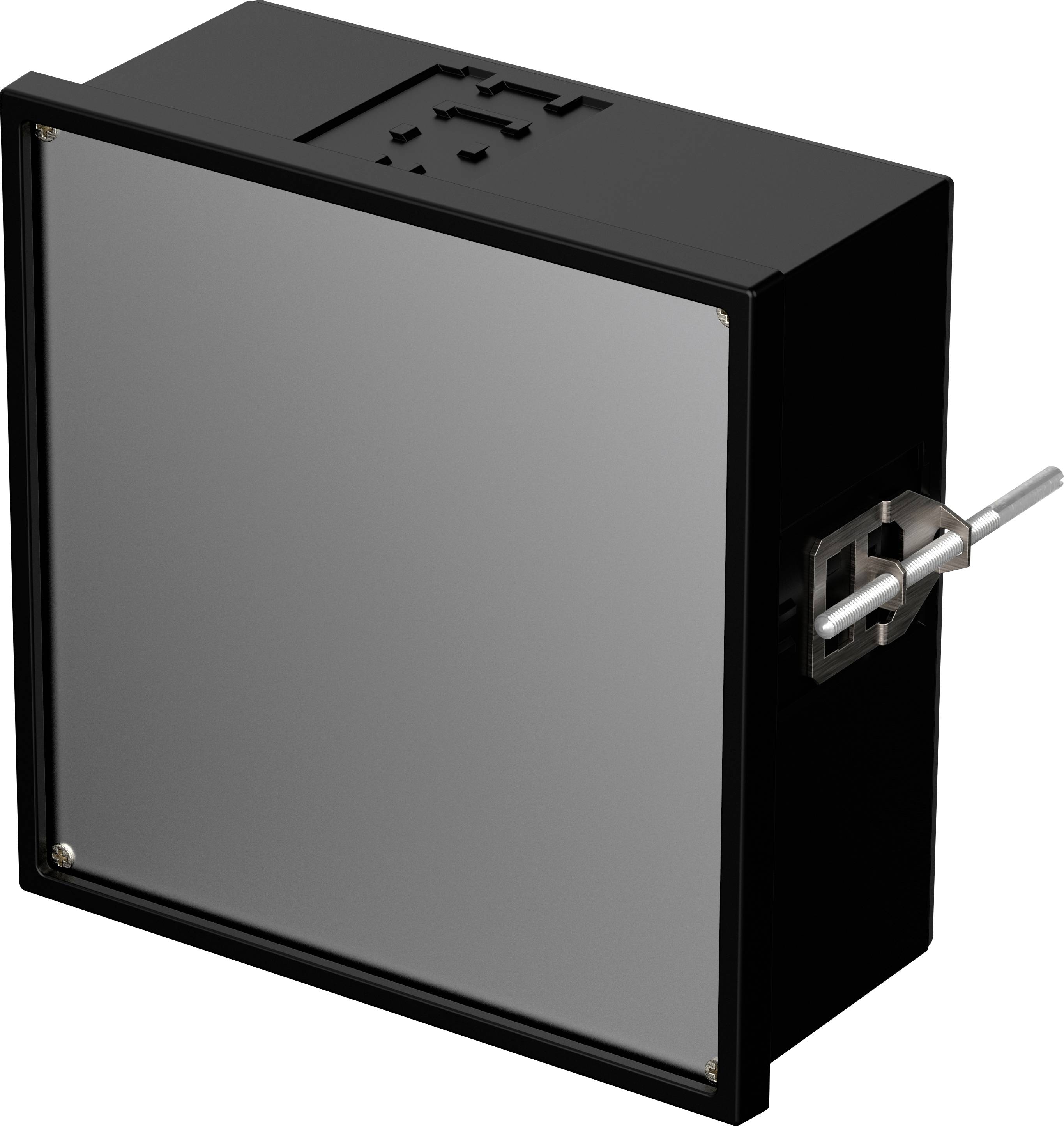 Bopla NGS 9806 UNINORM-EINSCHUBG. Boîtier à encastrer pour tableau de commande 144 x 144 x 64 noir (RAL 9005) 1 pc(s)