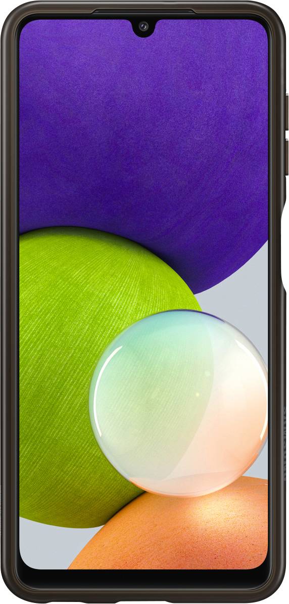 Samsung EF-QA225 Coque arrière Samsung Galaxy A22 noir EF-QA225TBEGEU