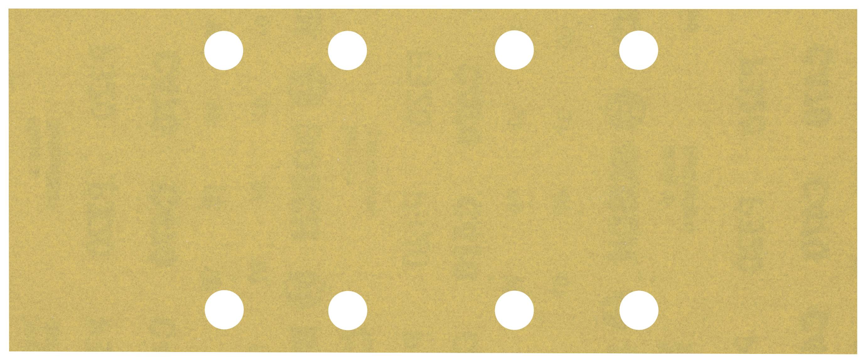 Motif de carte perforée : Carte rectangulaire comportant six trous ronds, répartis de manière uniforme, sur un fond beige.