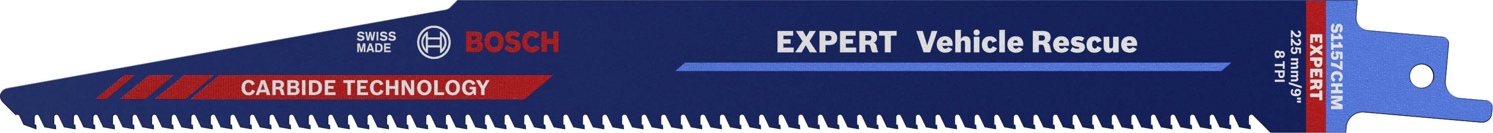 Bosch Accessories 2608900380 LAME de scie sabre EXPERT « Vehicle Rescue » S 1157 CHM, 1 pièce Longueur lame de scie 225 mm 1 pc(s)