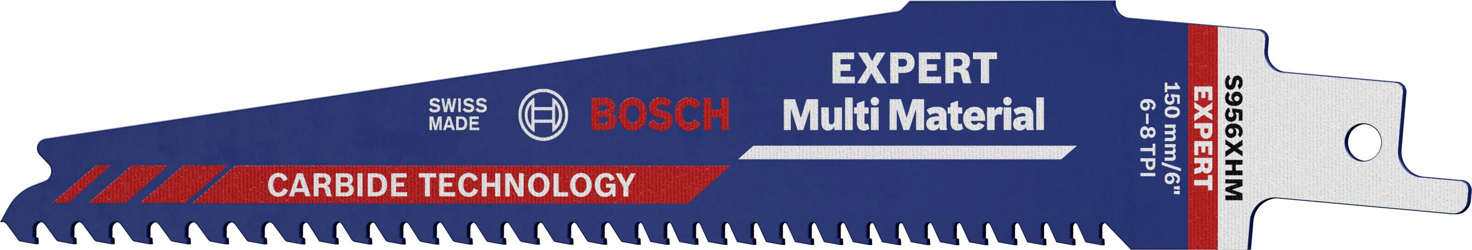 Bosch Accessories 2608900390 LAME DE scie sabre EXPERT « Multi Material » 956 XHM, 10 pièces Longueur lame de scie 150 mm 10 pc(s)