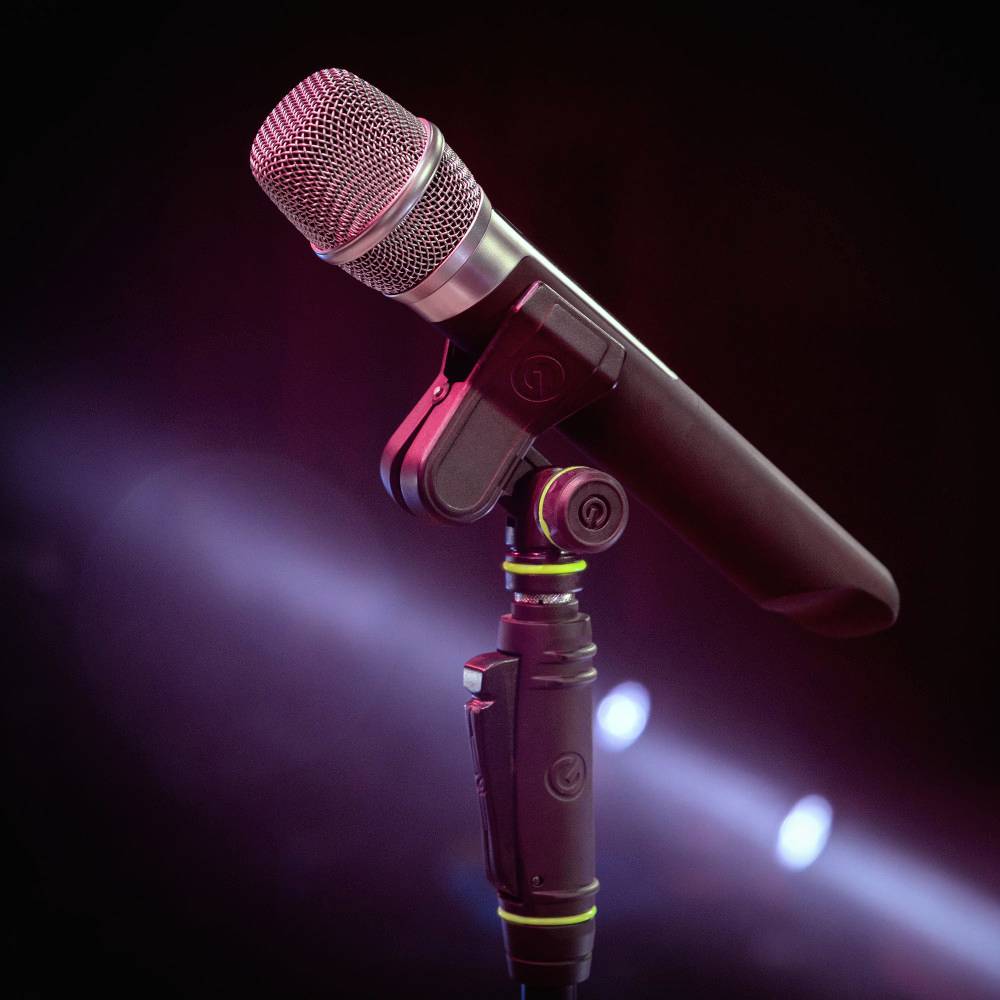 Gravity GMSUCLMP Pince pour microphone Filetage extérieur: 5/8"