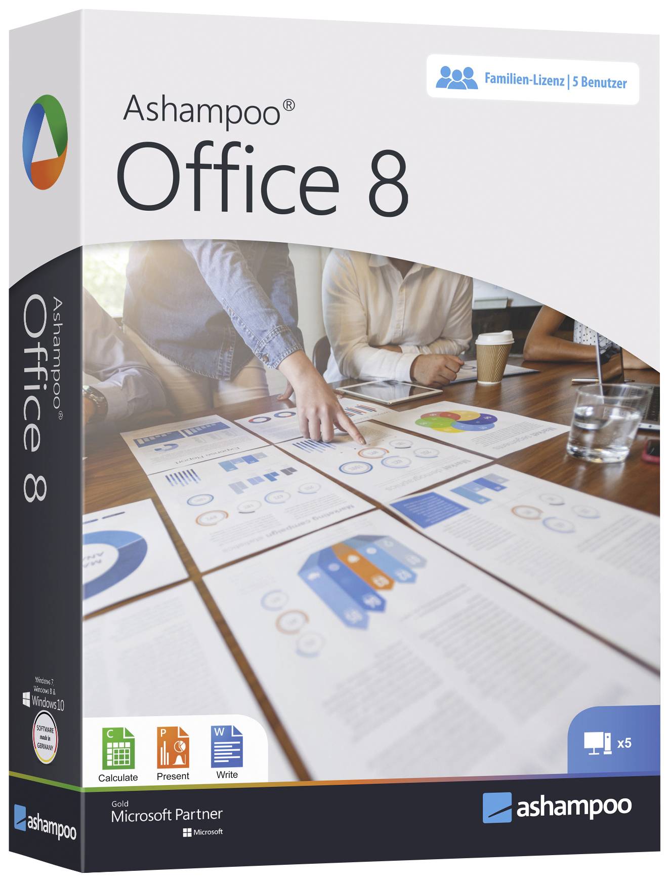 Ashampoo Office 8 version complète, 1 licence Windows Pack Office