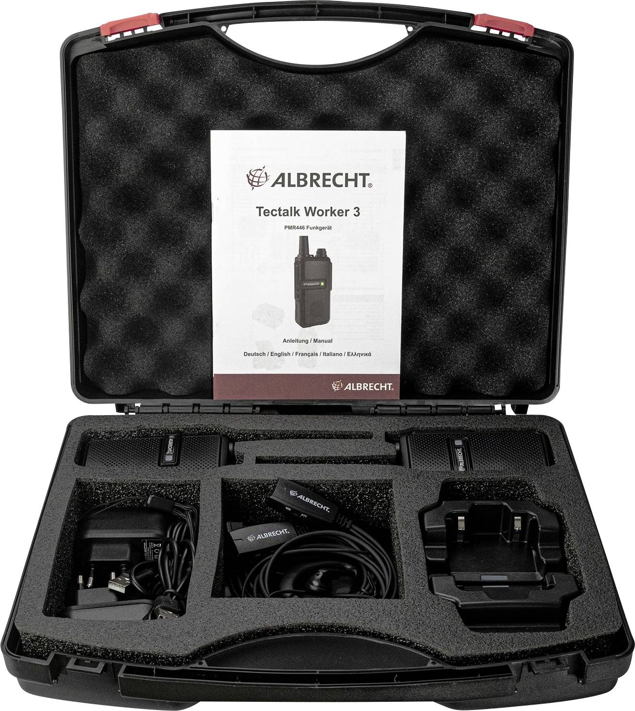 Albrecht Tectalk Worker 3 29825 Talkie-walkie PMR jeu de 2