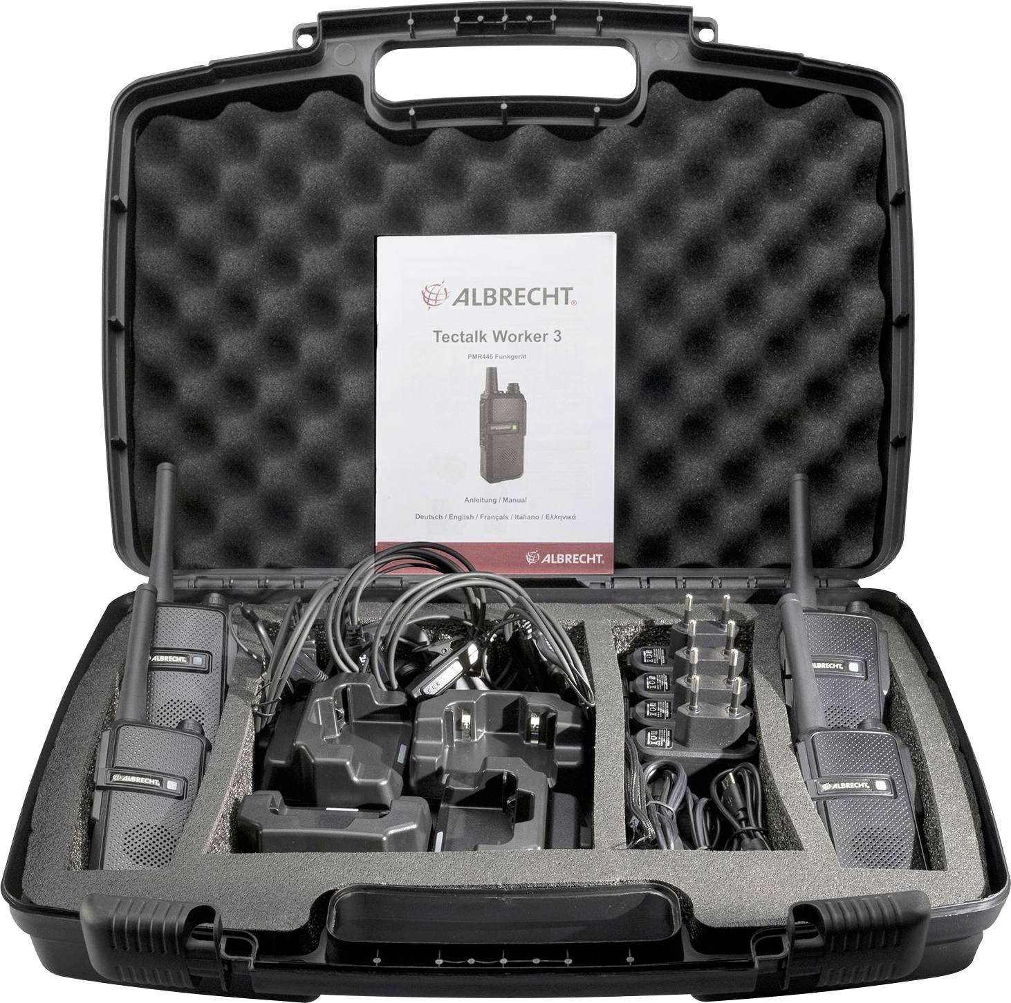 Albrecht Tectalk Worker 3 29826 Talkie-walkie PMR jeu de 4