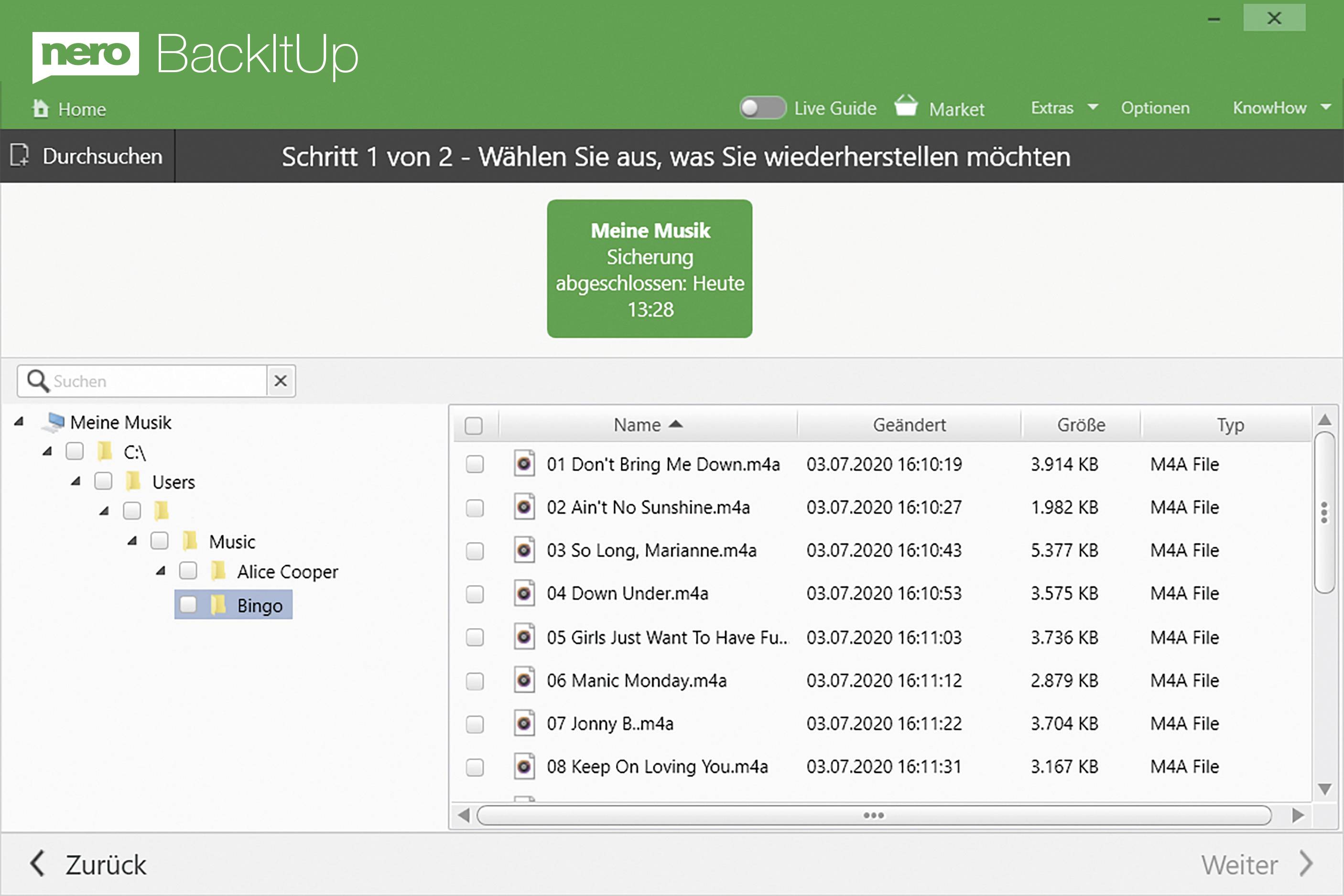 Nero BackItUp version complète, 1 licence Windows Logiciel de sauvegarde